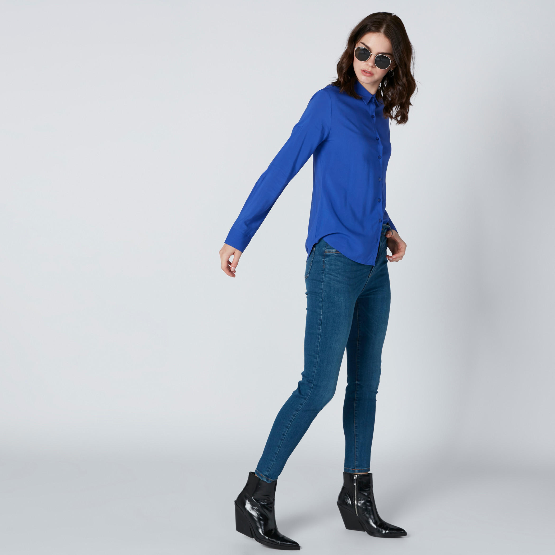 قميص بأكمام طويلة وأزرار-women-clothing-shirtsandblouses-shirts-image-1