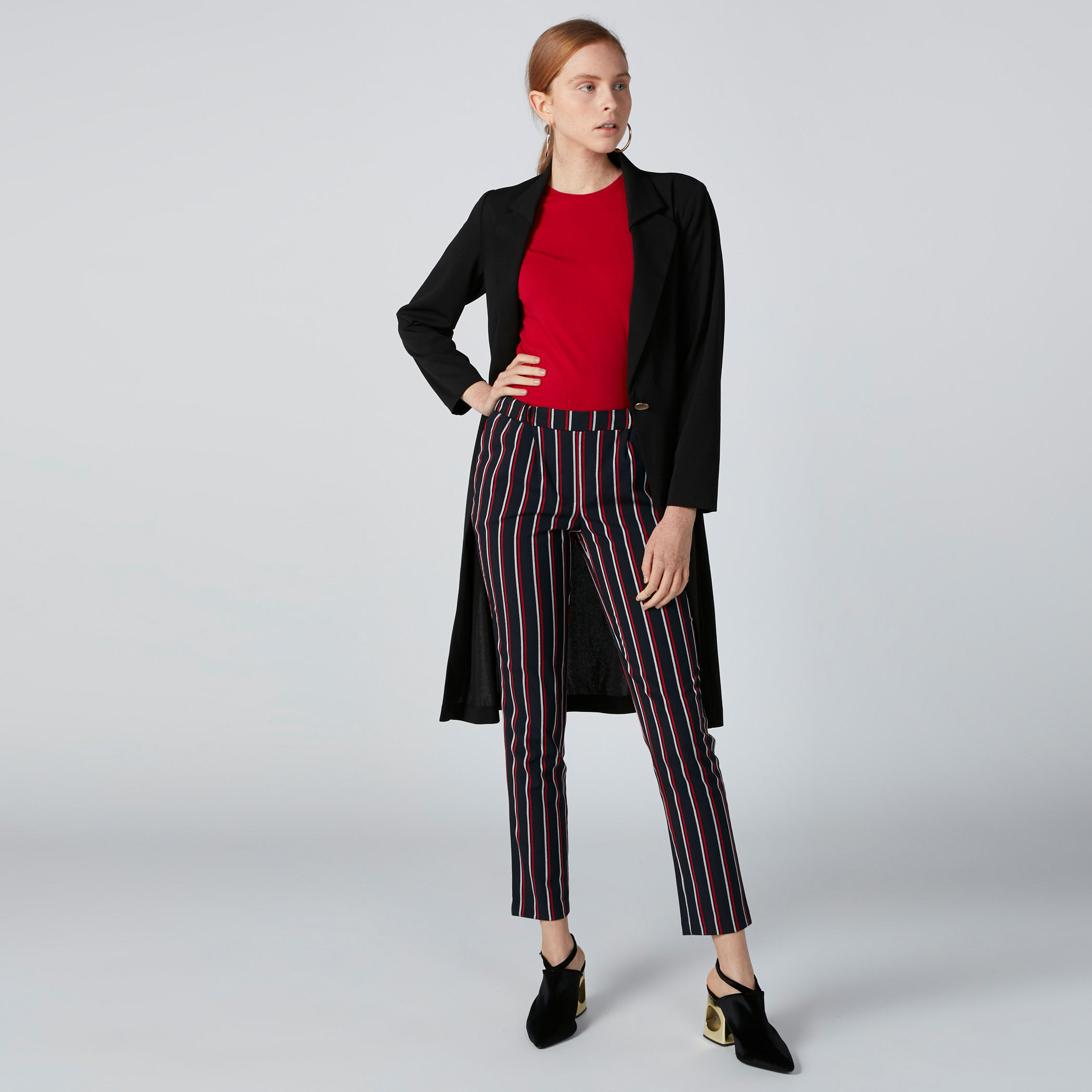 تيشيرت بياقة ضيقة وبأكمام قصيرة-women-clothing-tshirts-image-3
