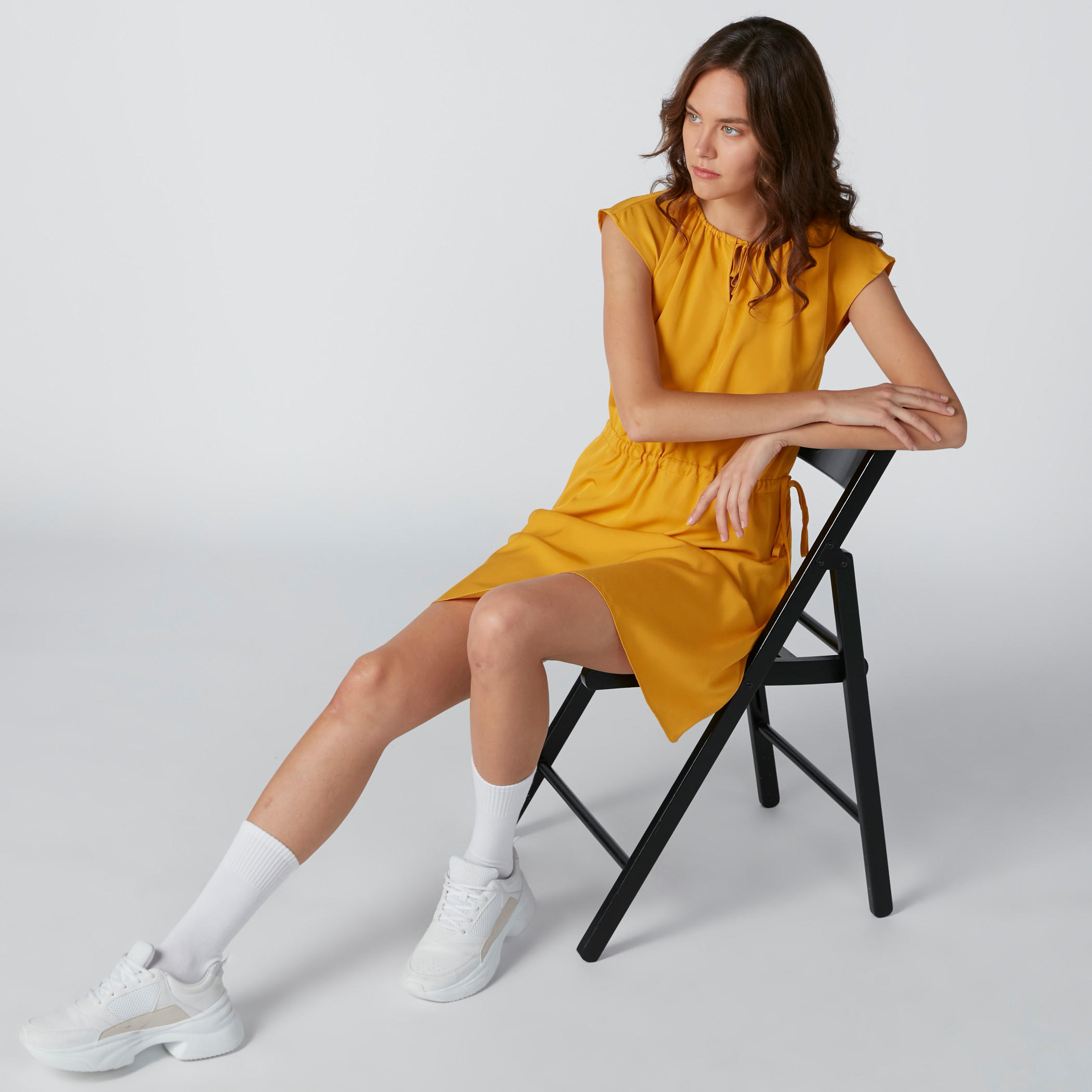 فستان واسع بأربطة ودرزات-women-clothing-dresses-image-2