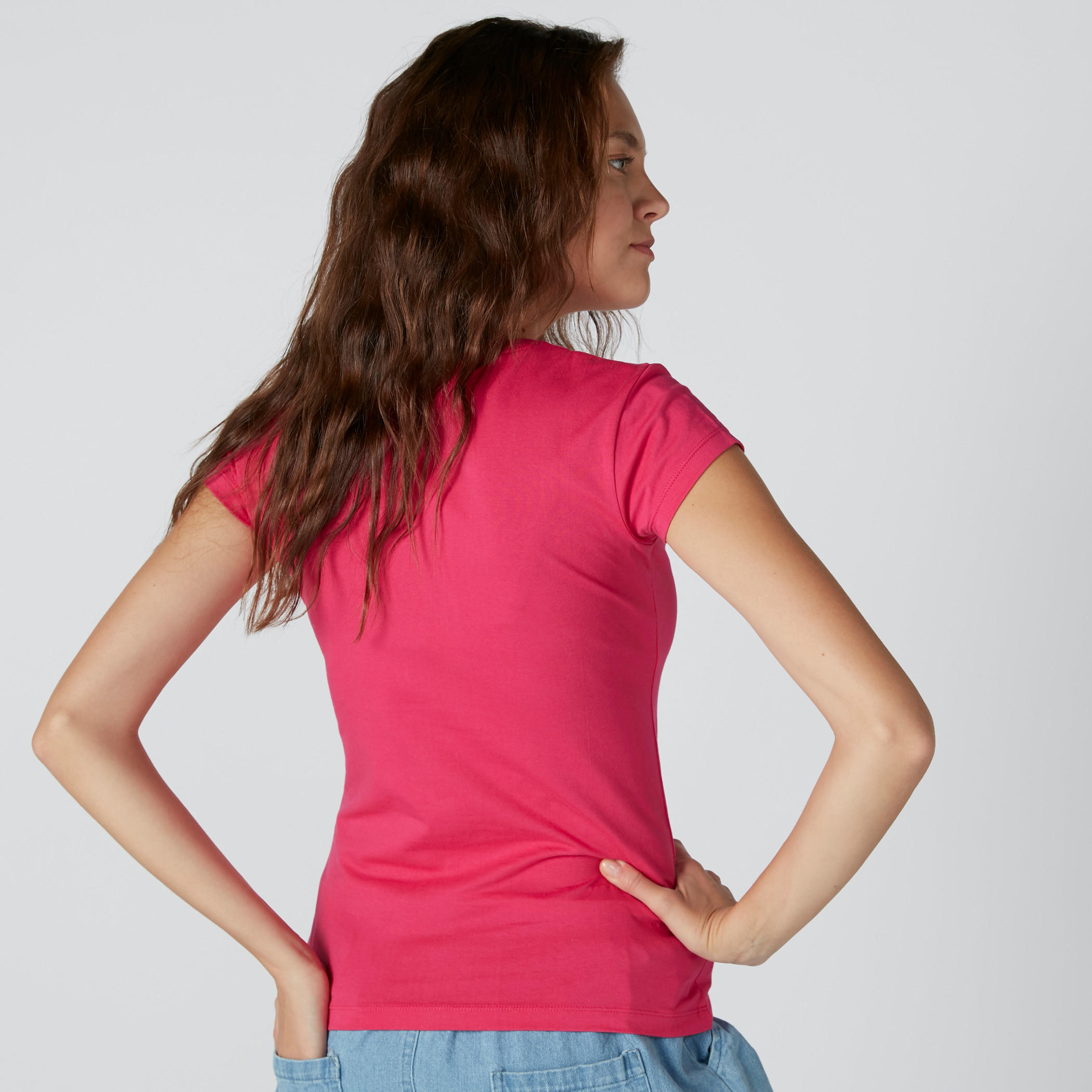 Short Sleeves T-Shirt with Crew Neck-women-clothing-tshirts-image-2