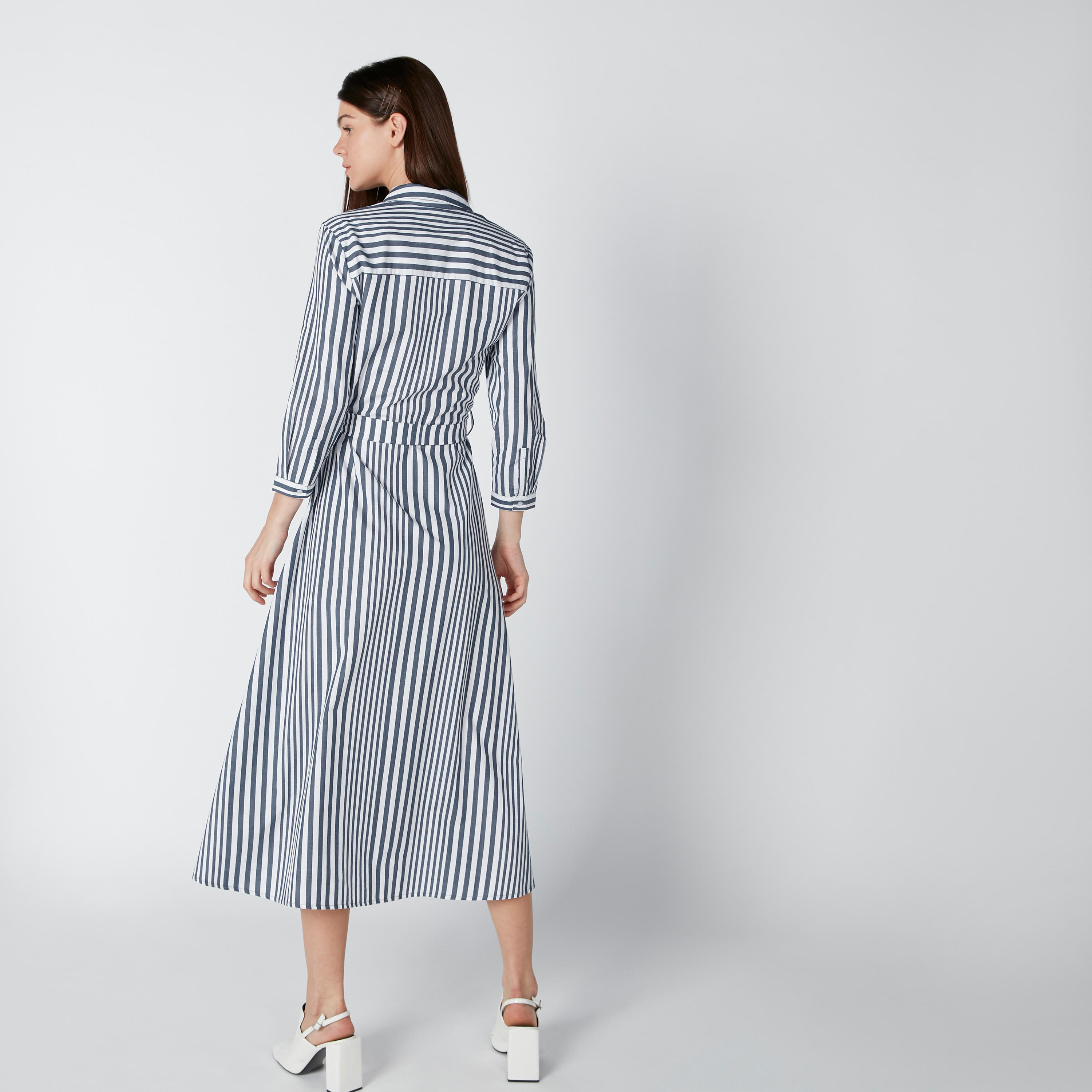فستان قميص مقلّم-women-clothing-dresses-image-2