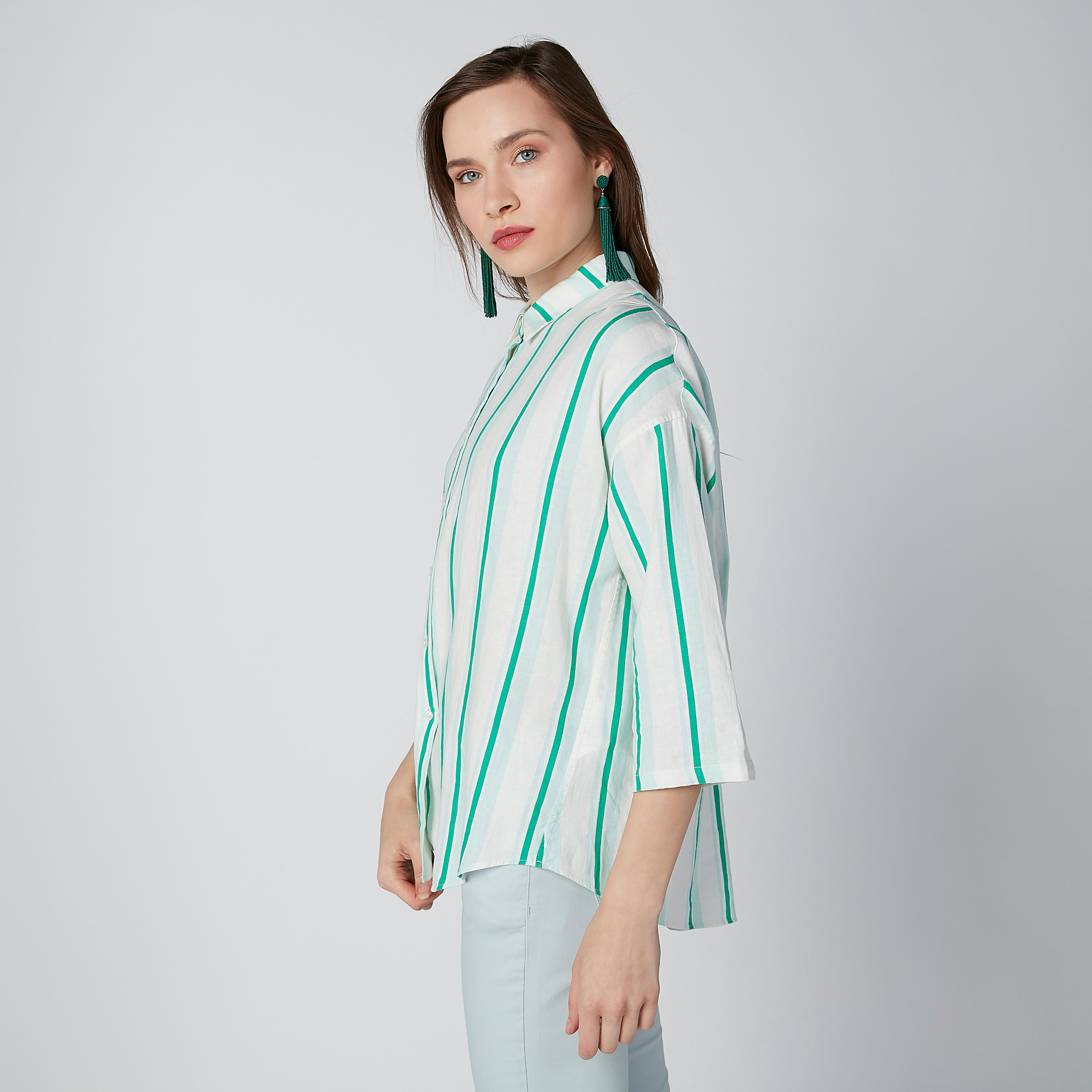 قميص مقلّم بأكتاف منسدلة-women-clothing-shirtsandblouses-shirts-image-4