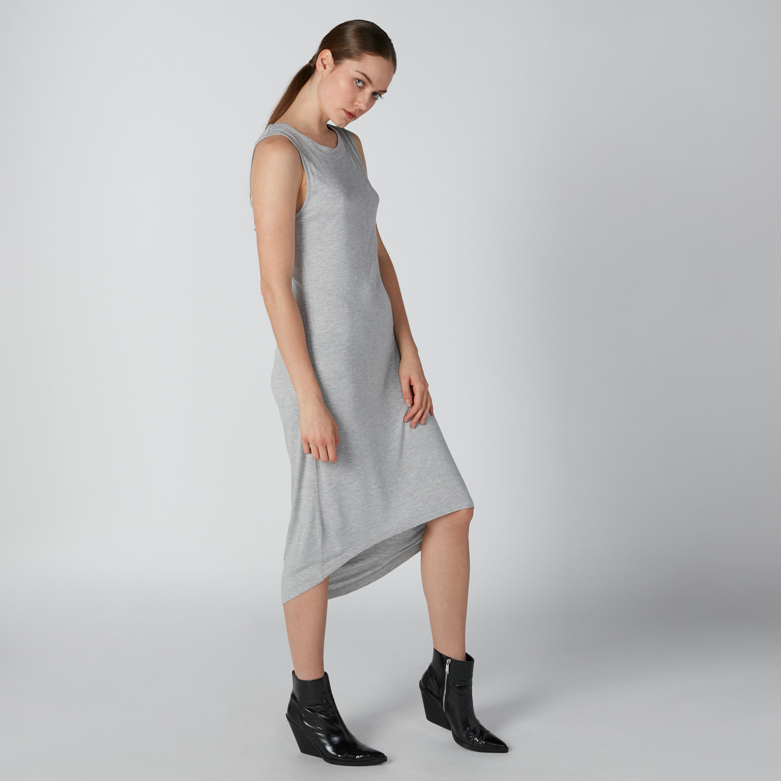 فستان دون أكمام بحوّاف غير مستوية-women-clothing-dresses-image-4