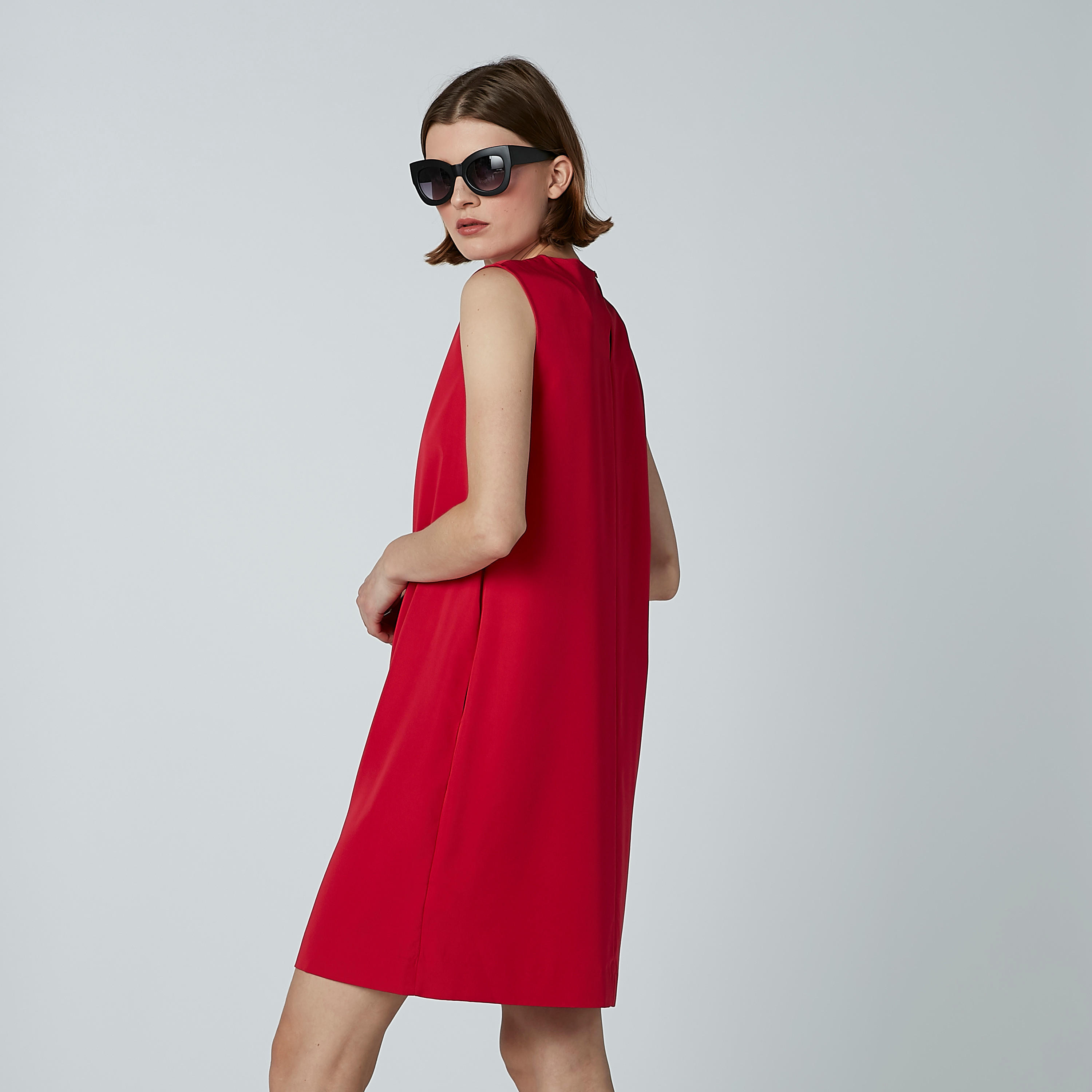 تونيك سادة دون أكمام بياقة مستديرة وجيوب-women-clothing-shirtsandblouses-blouses-image-3