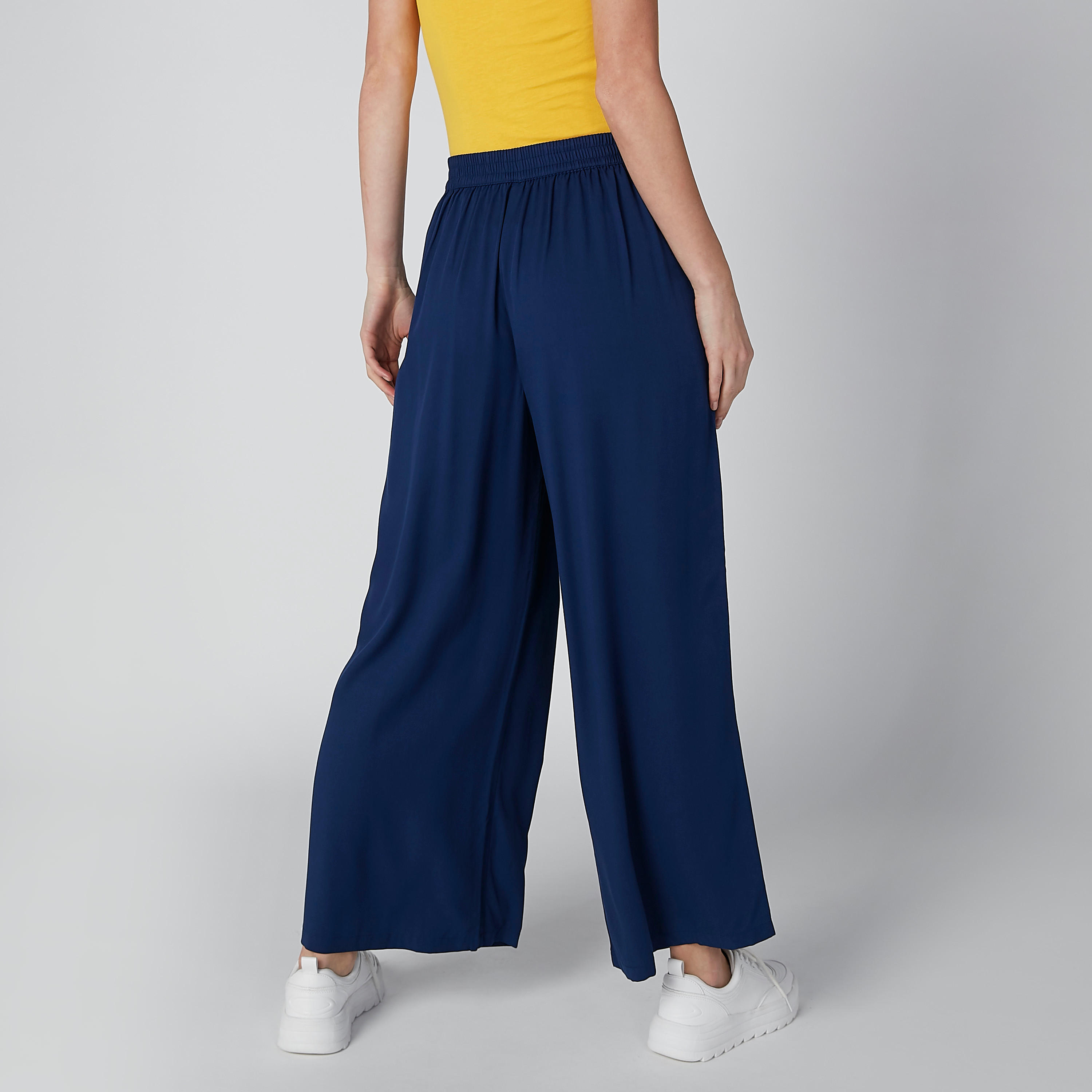 بنطال بالازو سادة برباط وجيوب-women-clothing-bottoms-trousers-image-2