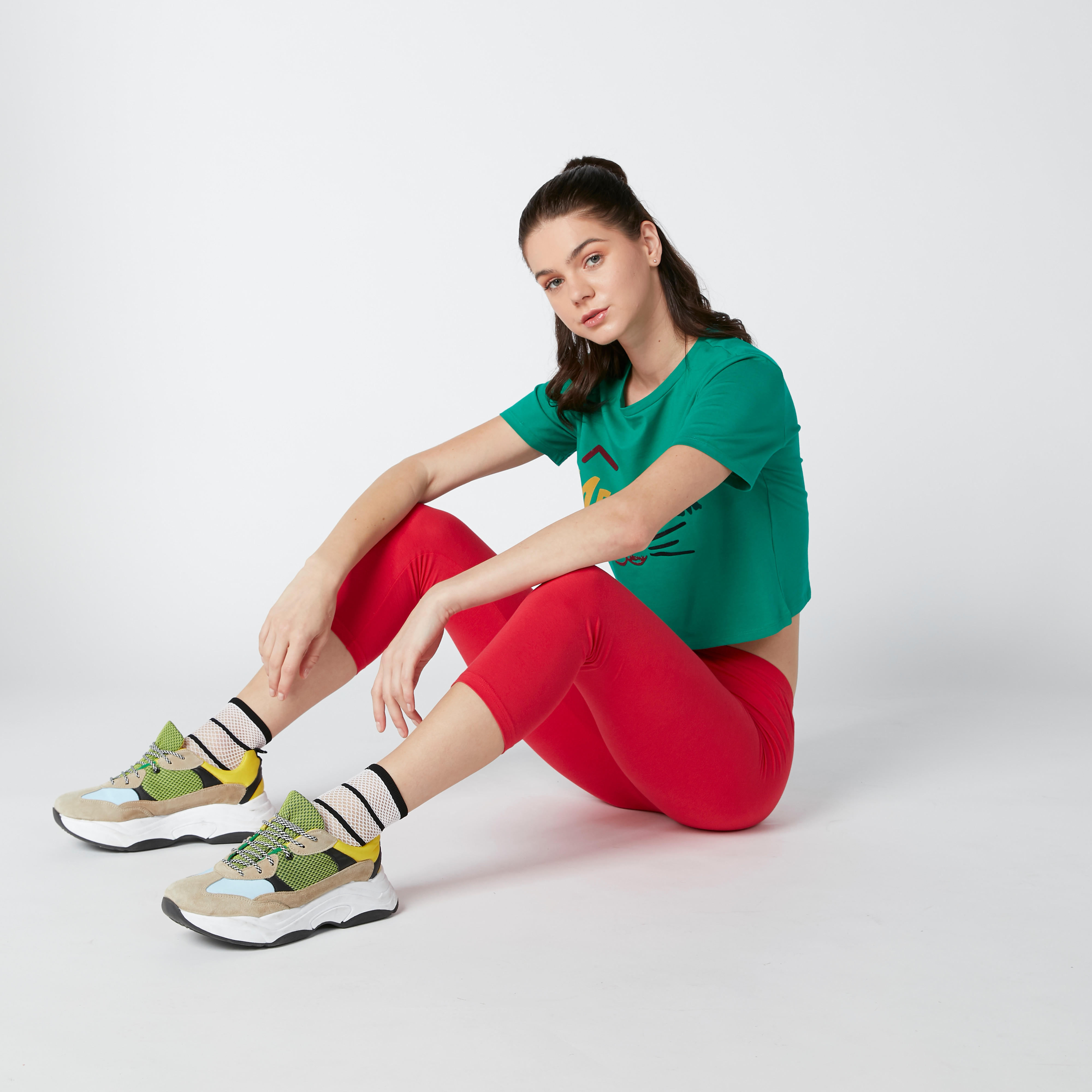 بنطال ليقنز 3/4 بقصّة سكيني-women-clothing-bottoms-leggings-image-1
