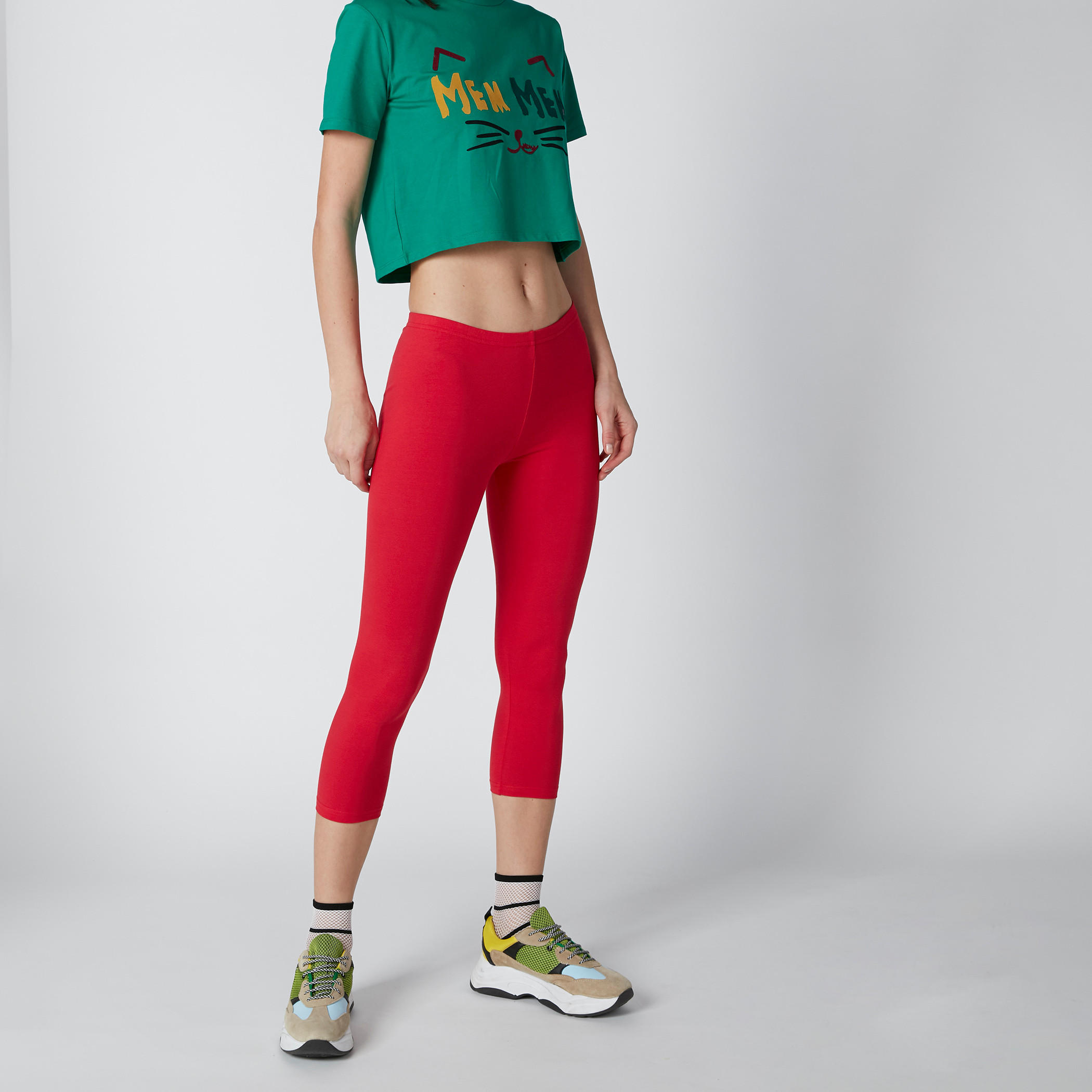 بنطال ليقنز 3/4 بقصّة سكيني-women-clothing-bottoms-leggings-image-2