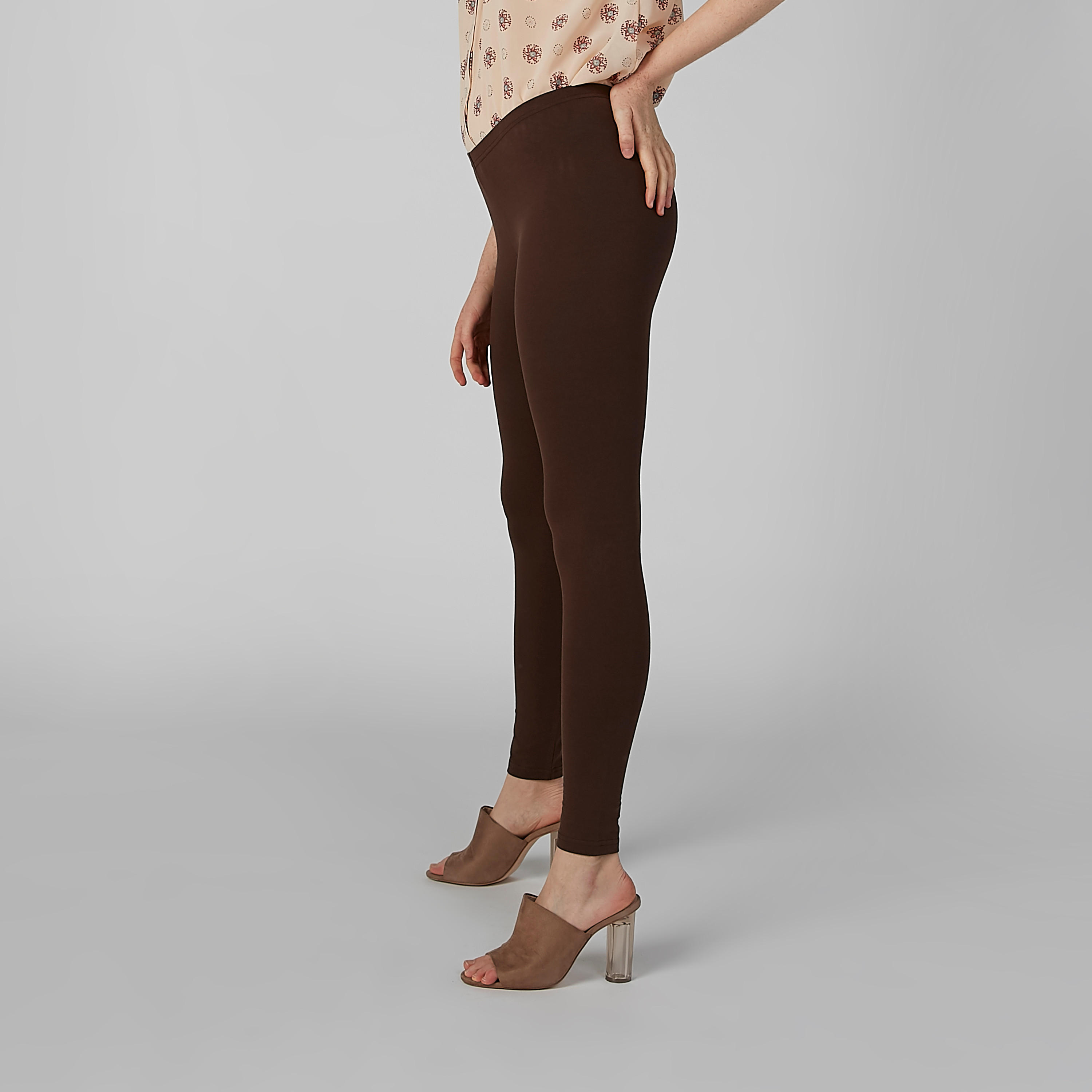 بنطال ليقنز سادة بخصر مطّاطي-women-clothing-bottoms-leggings-image-4