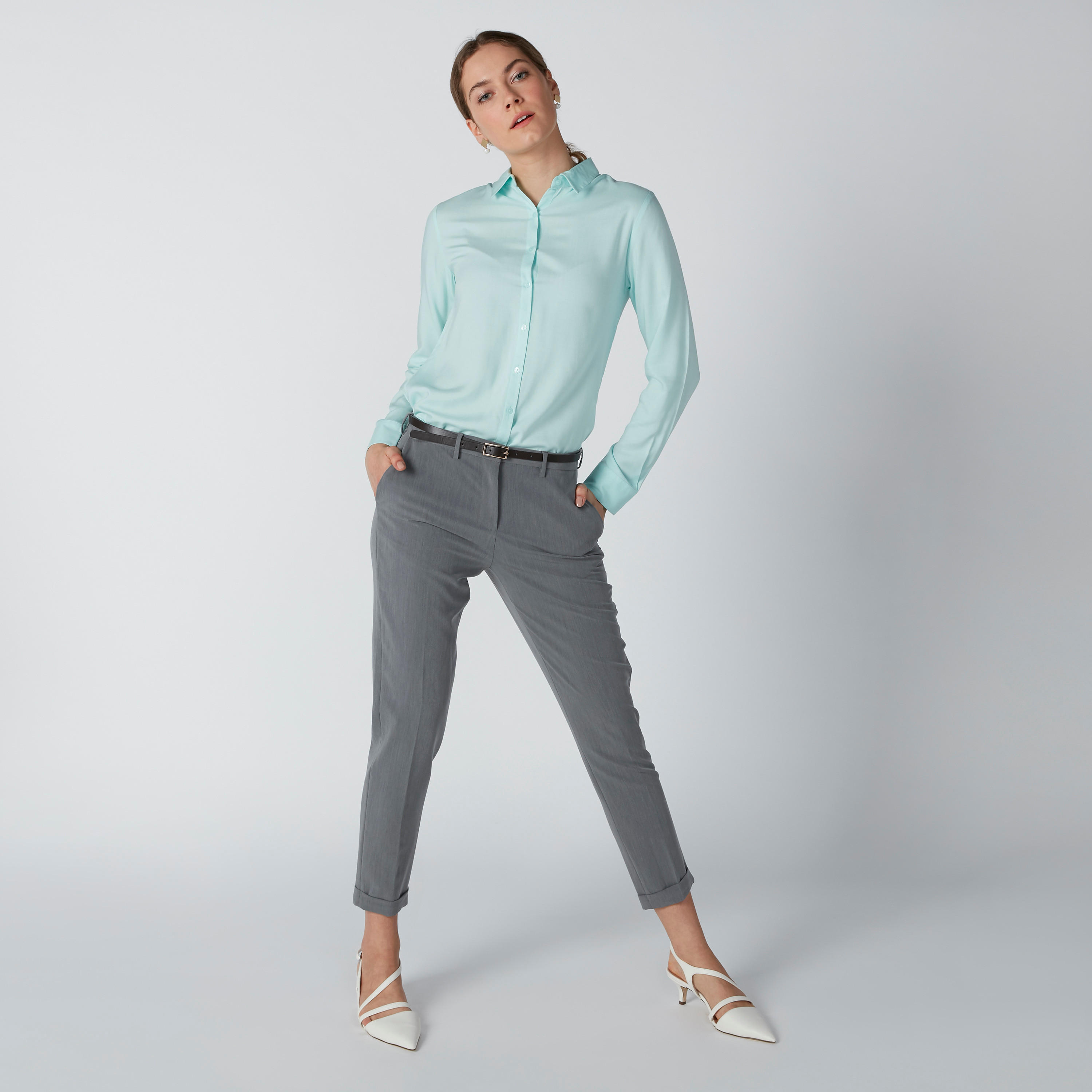 Long Sleeves Shirt in Regular Fit with Complete Placket-women-clothing-shirtsandblouses-shirts-image-1