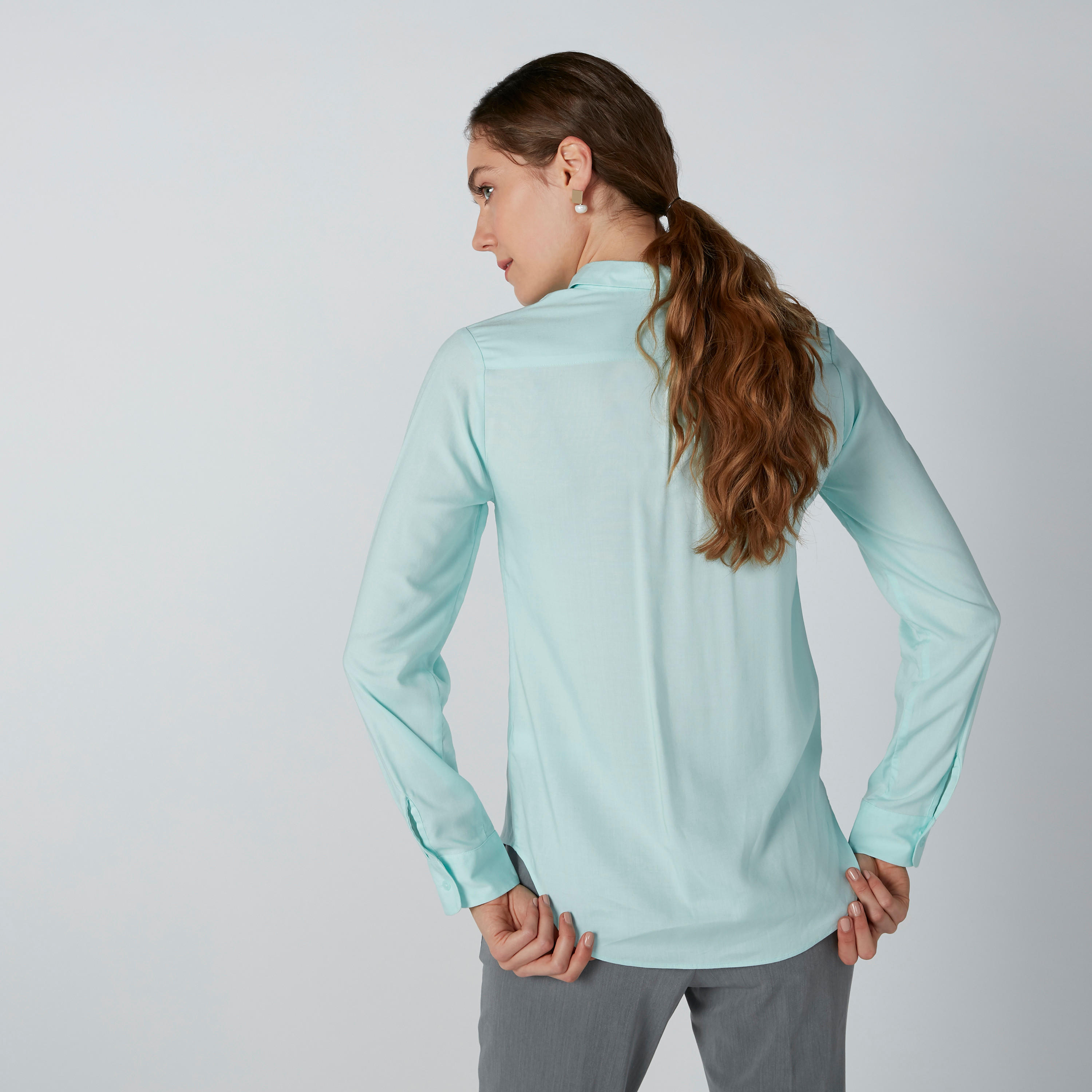 Long Sleeves Shirt in Regular Fit with Complete Placket-women-clothing-shirtsandblouses-shirts-image-4