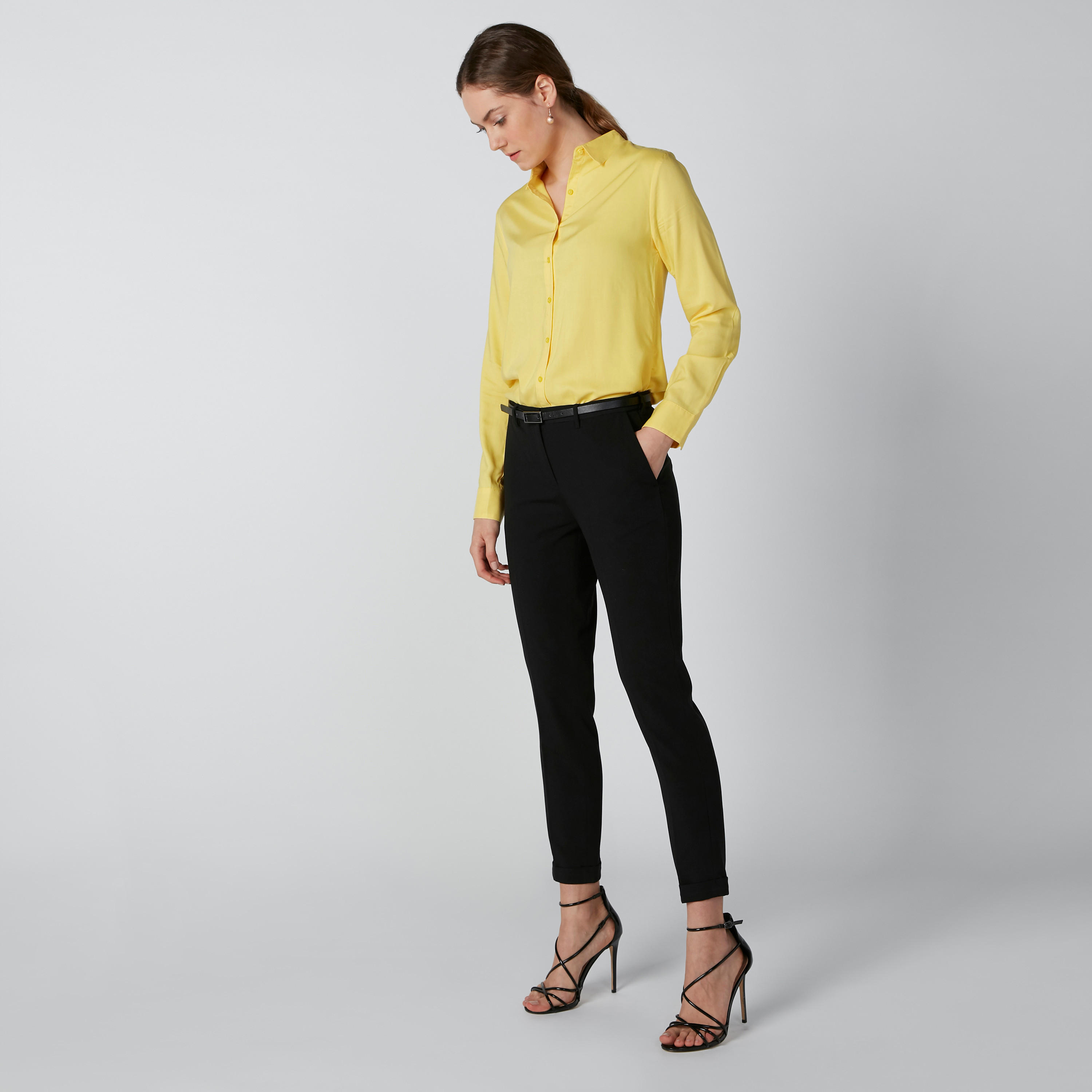 Long Sleeves Shirt with Complete Placket-women-clothing-shirtsandblouses-shirts-image-1