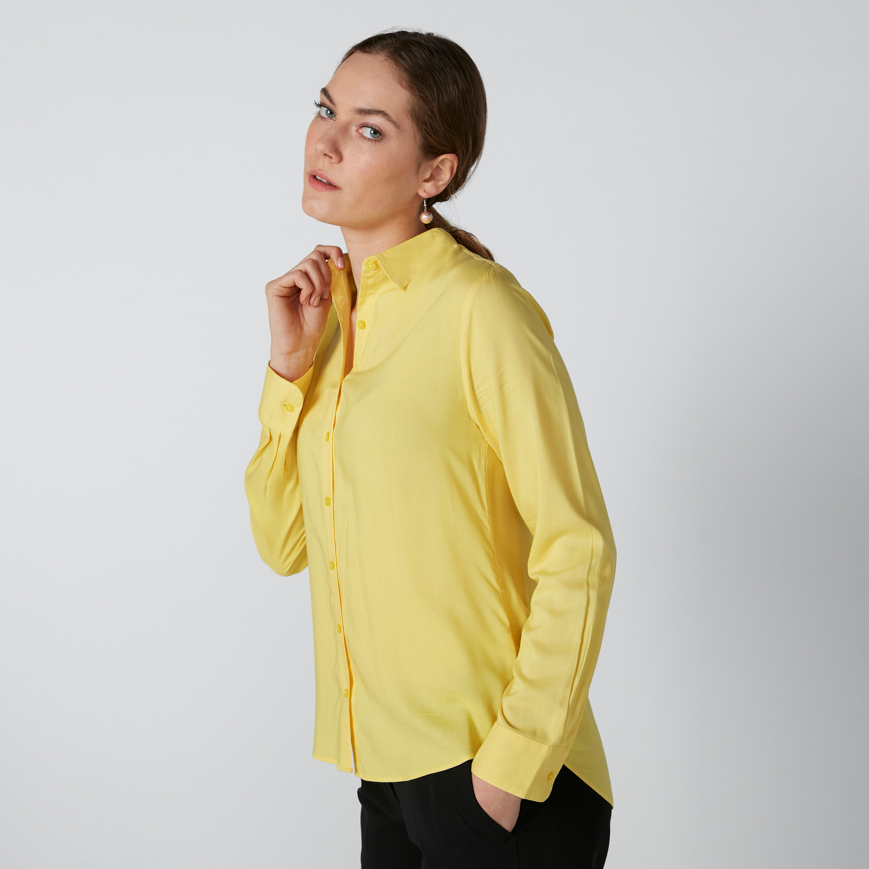 Long Sleeves Shirt with Complete Placket-women-clothing-shirtsandblouses-shirts-image-4