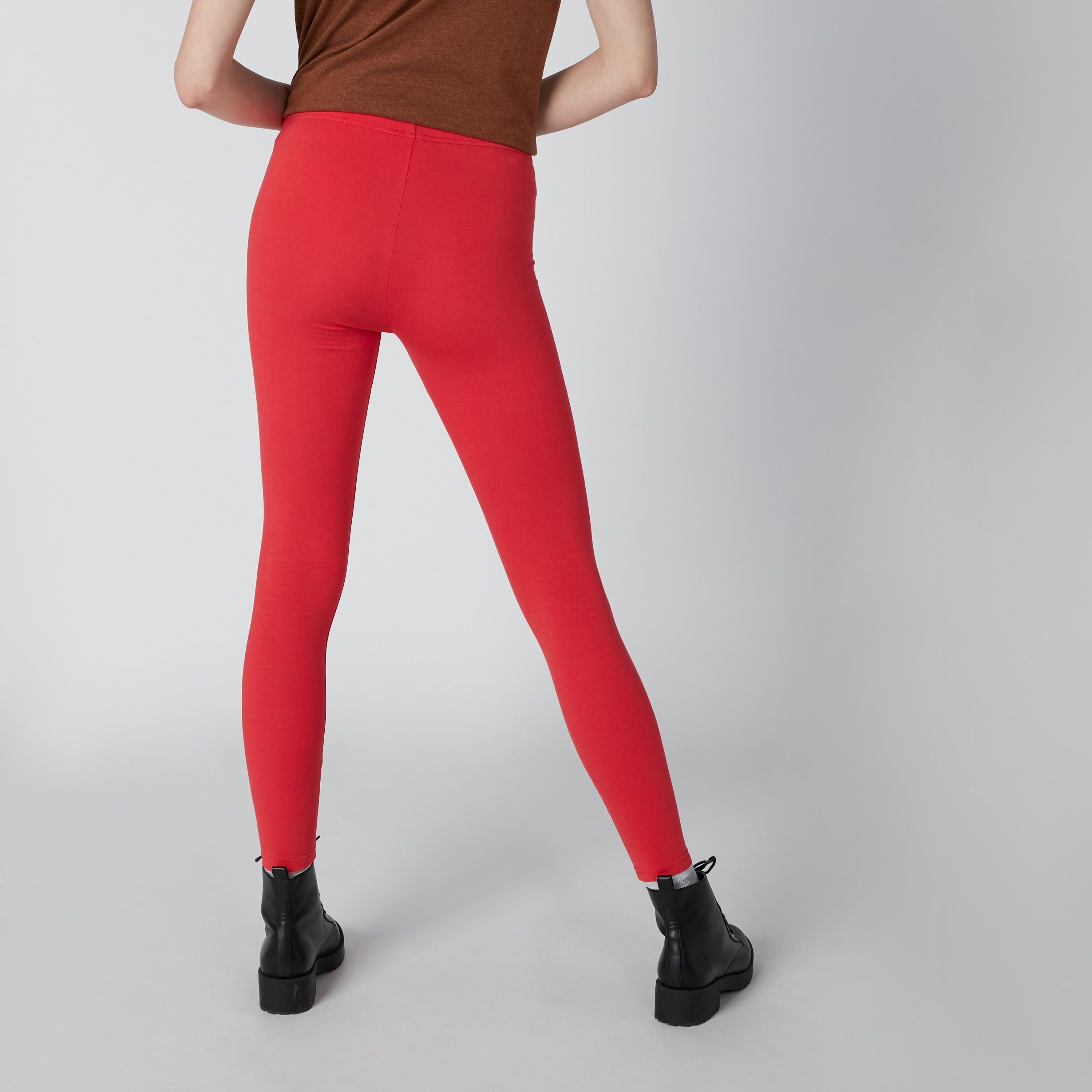 Full Length Leggings with Elasticised Waistband-women-clothing-bottoms-leggings-image-2