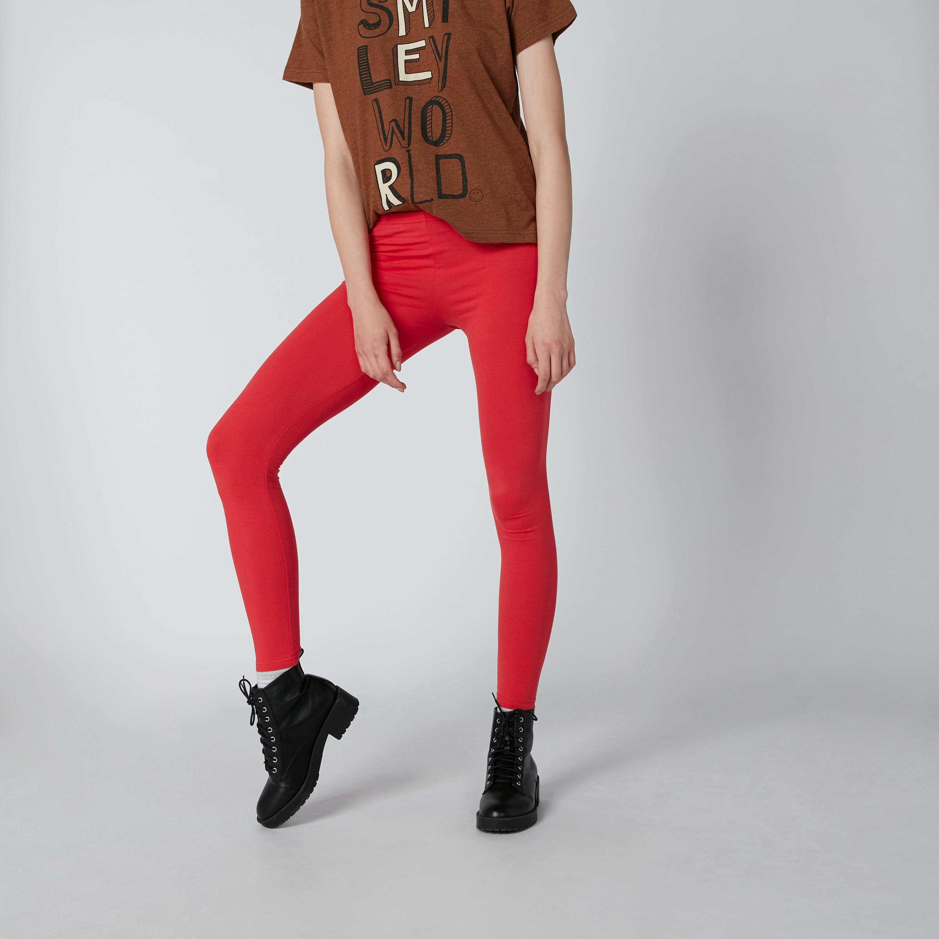 Full Length Leggings with Elasticised Waistband-women-clothing-bottoms-leggings-image-3
