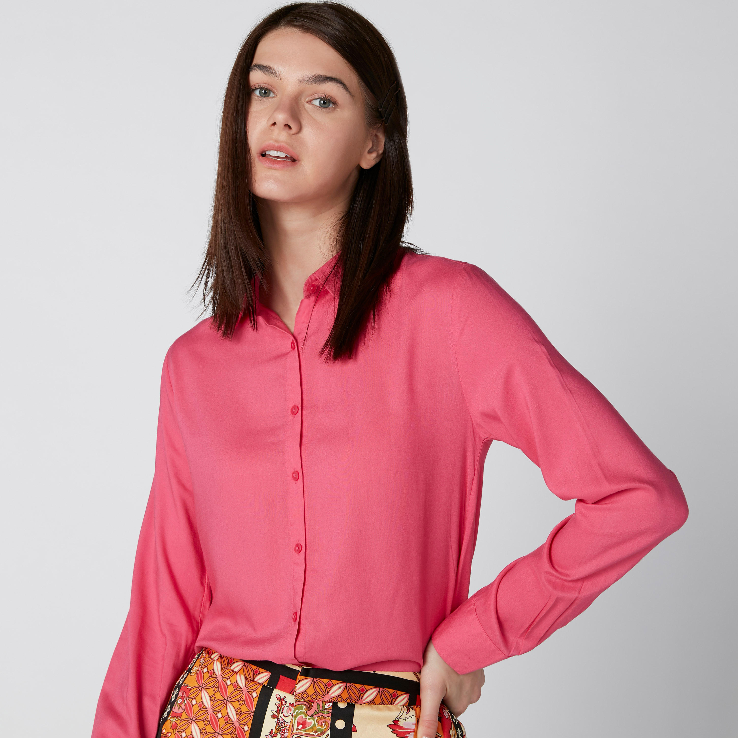 قميص سادة بأكمام طويلة-women-clothing-shirtsandblouses-shirts-image-1