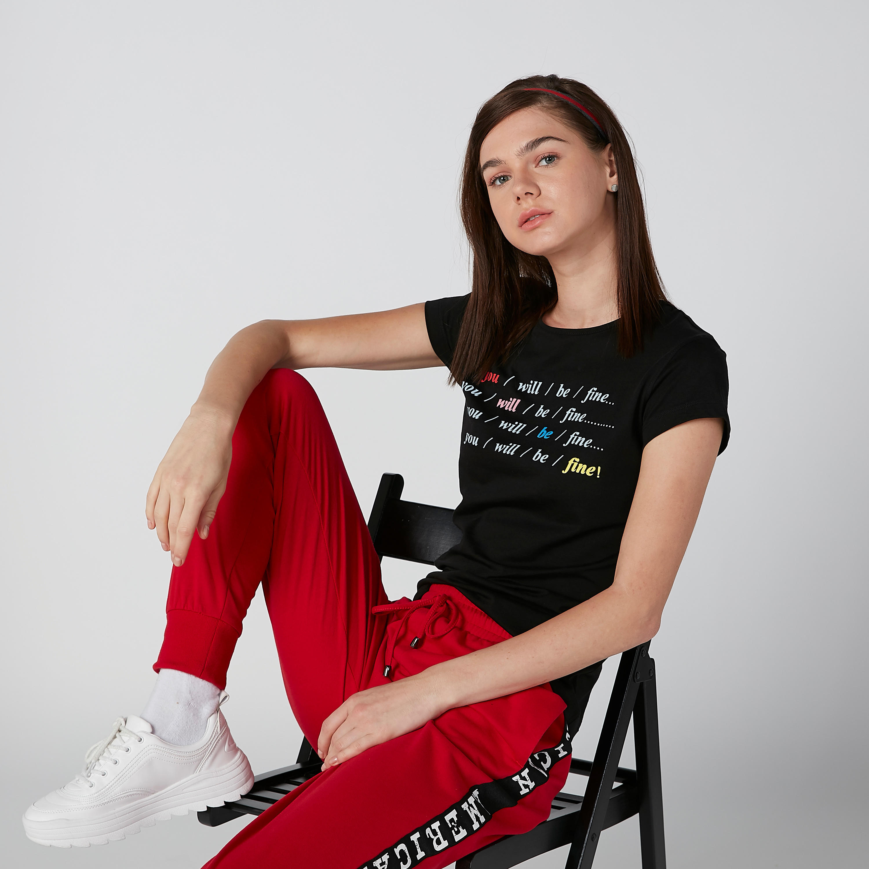 تيشيرت بياقة مستديرة وأكمام قصيرة وطبعات-women-clothing-tshirts-image-3