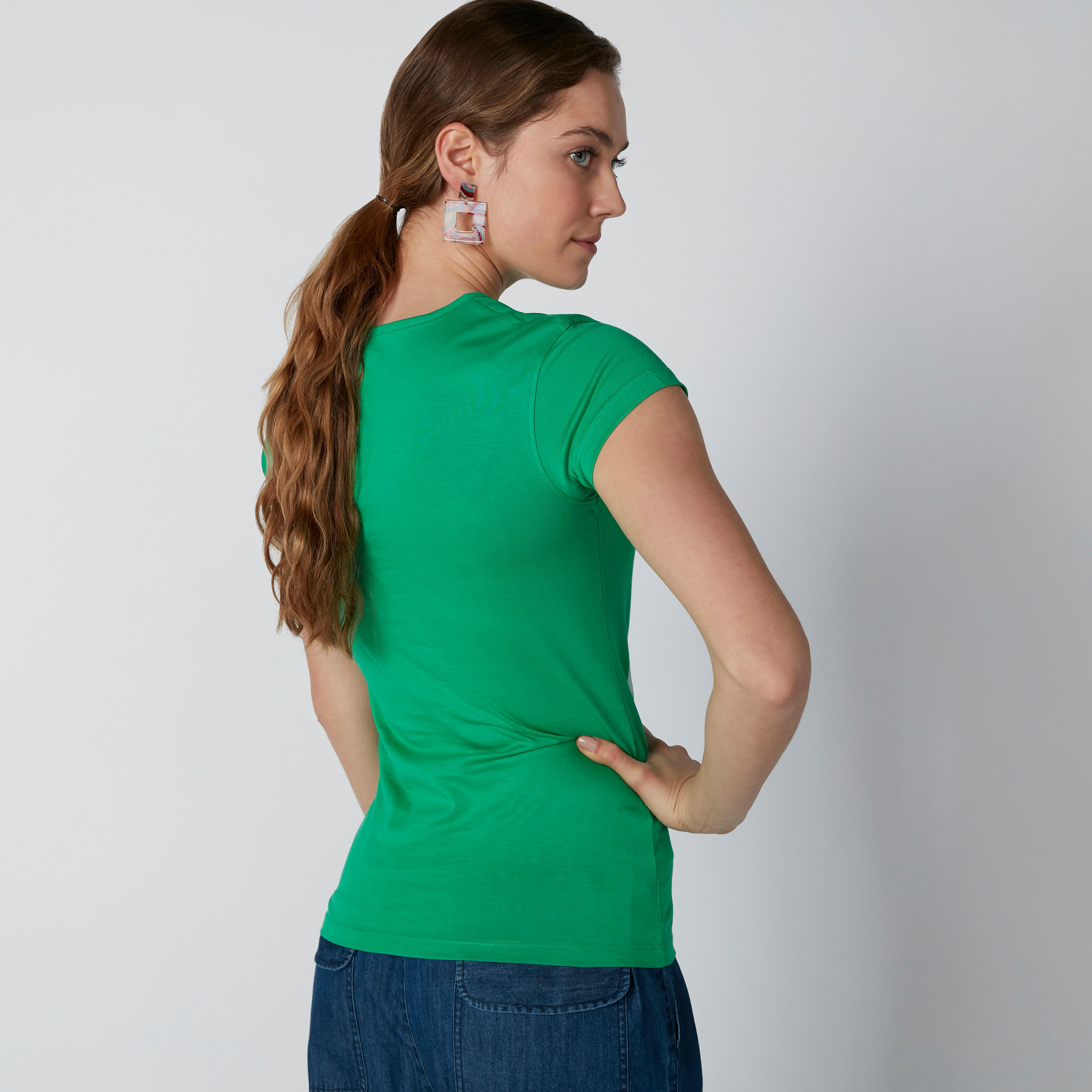 Sustainable Graphic Printed T-Shirt with Round Neck-women-clothing-tshirts-image-2