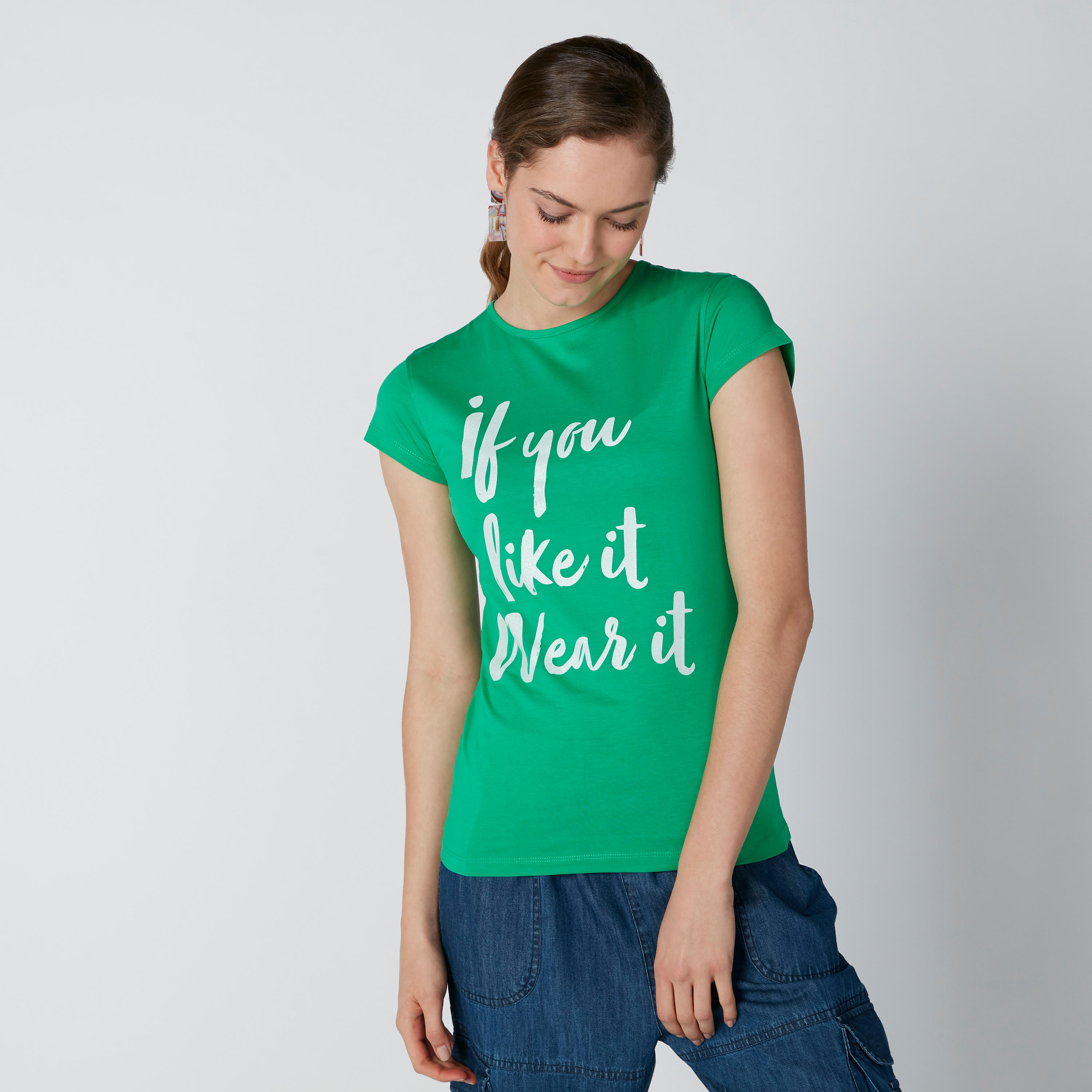 Sustainable Graphic Printed T-Shirt with Round Neck-women-clothing-tshirts-image-3