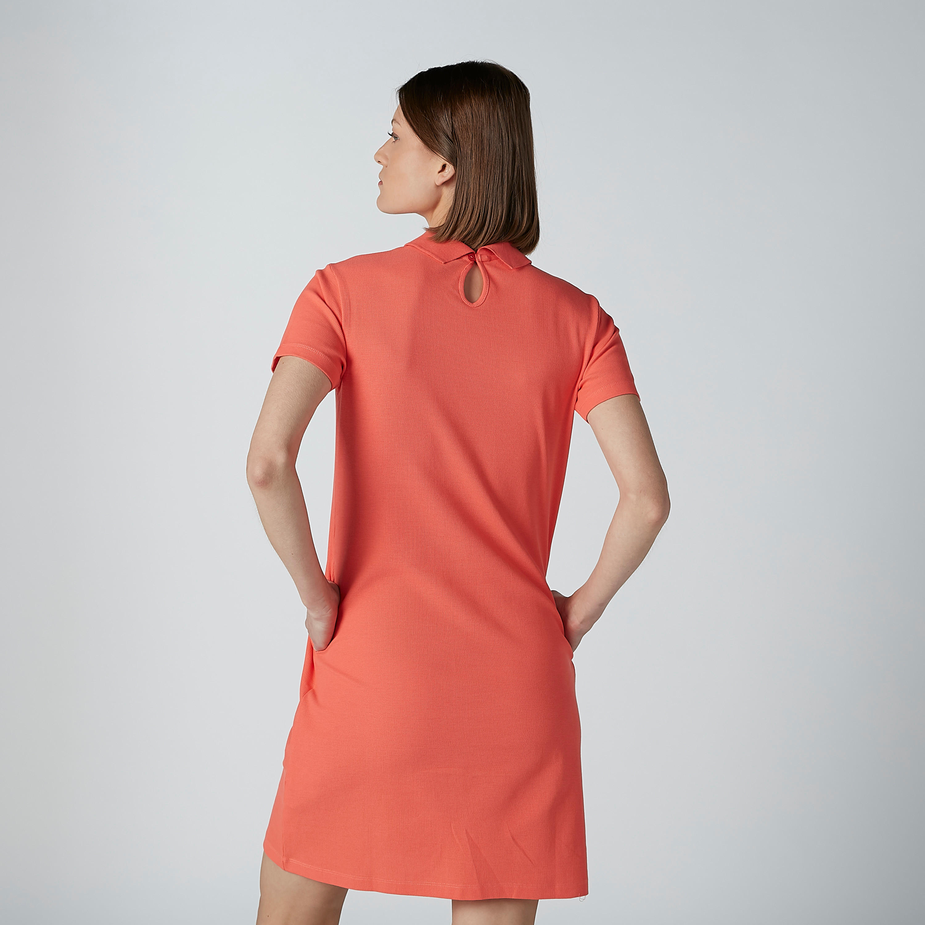 تونيك سادة بأكمام قصيرة وجيوب-women-clothing-shirtsandblouses-blouses-image-5