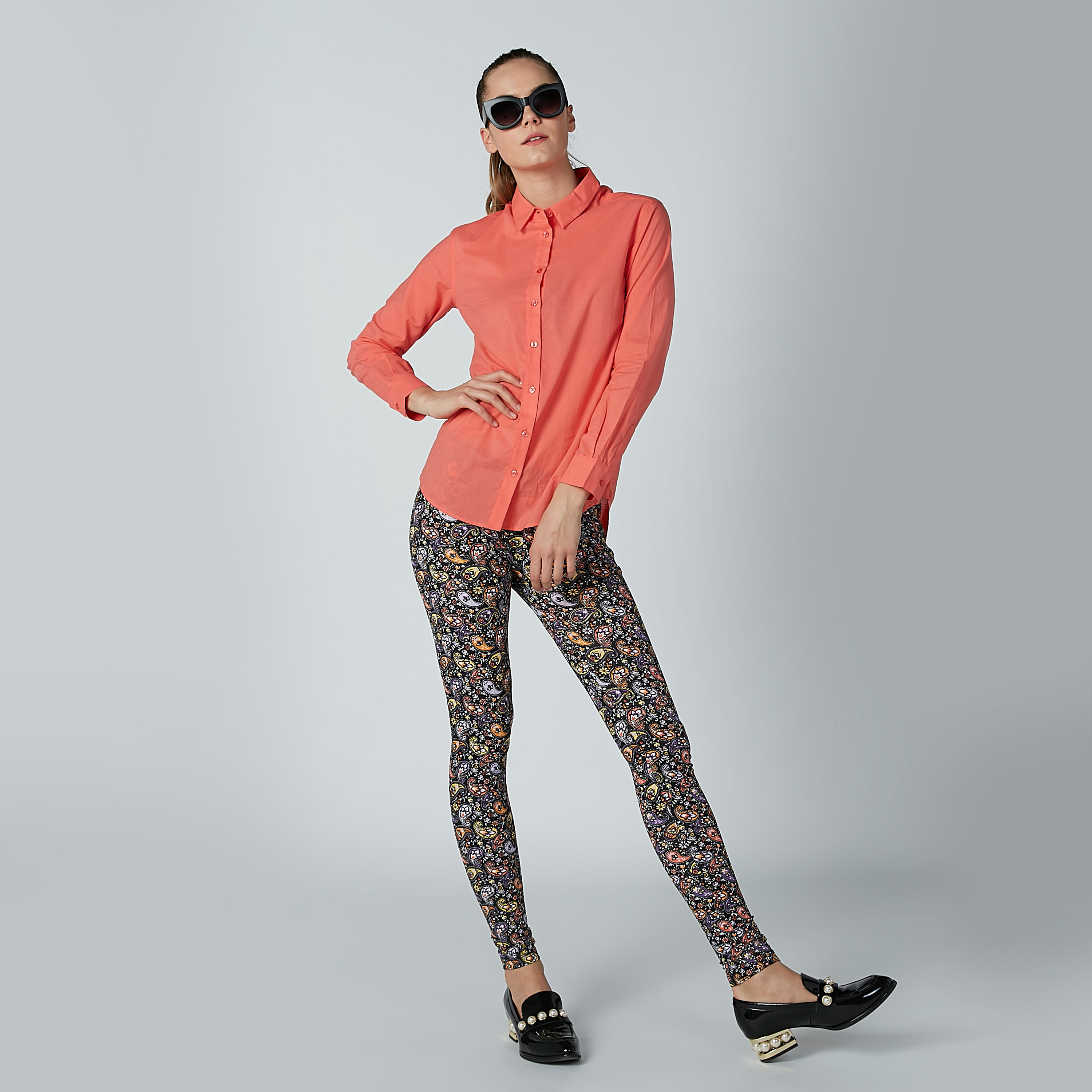 قميص سادة بأكمام طويلة وأزرار-women-clothing-shirtsandblouses-shirts-image-3