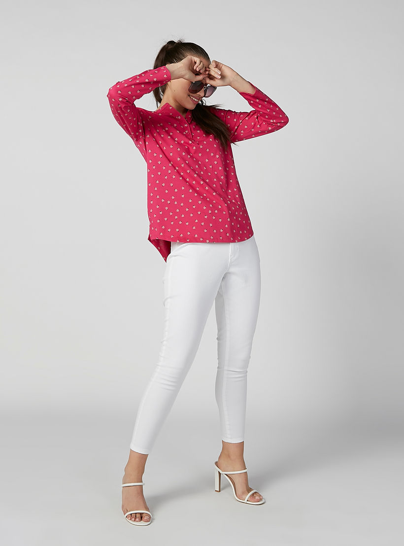 بلوزة مستدامة سليم بياقة V وأكمام طويلة-women-clothing-shirtsandblouses-blouses-image-6