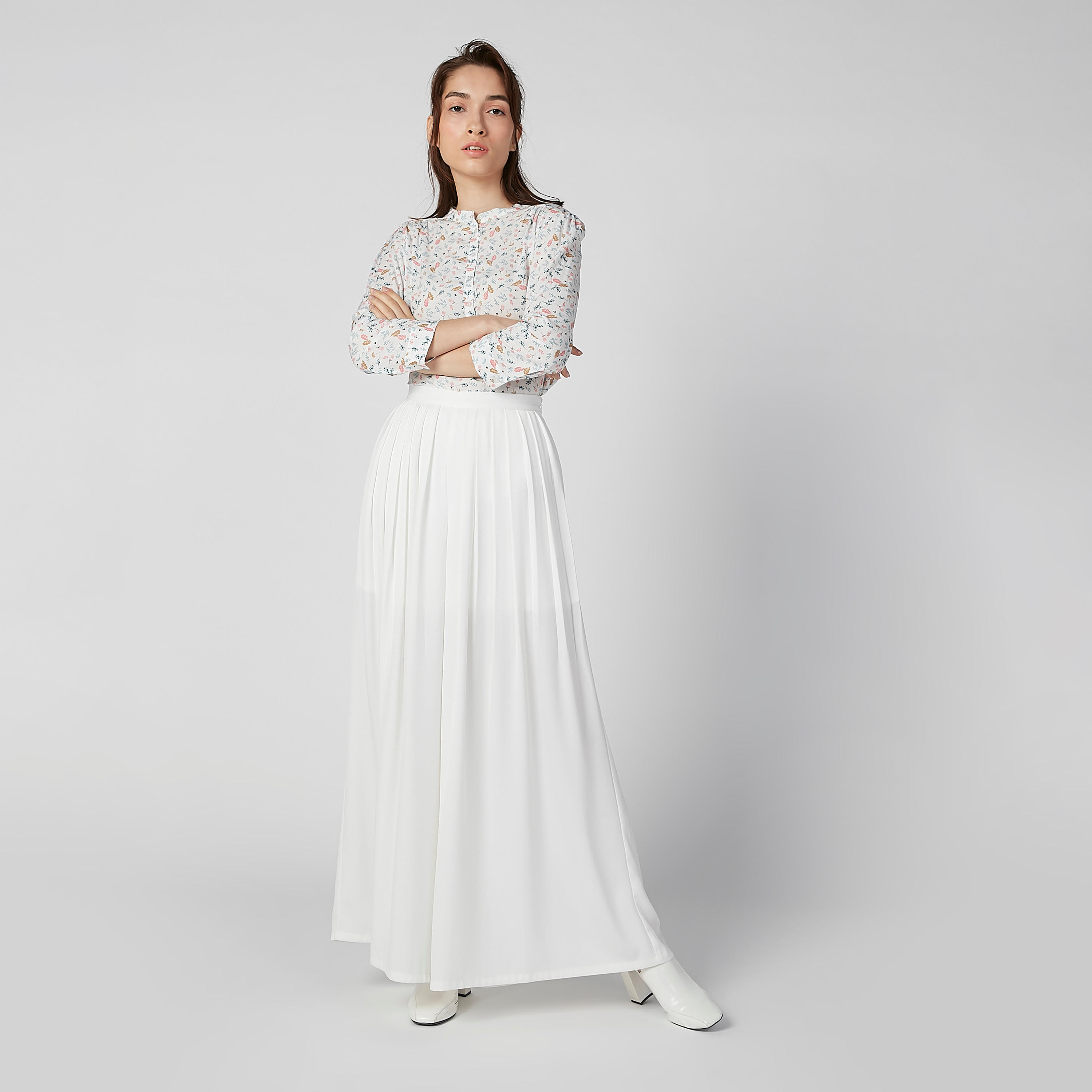 بلوزة بياقة ماندارين وأكمام طويلة وطبعات-women-clothing-shirtsandblouses-blouses-image-5