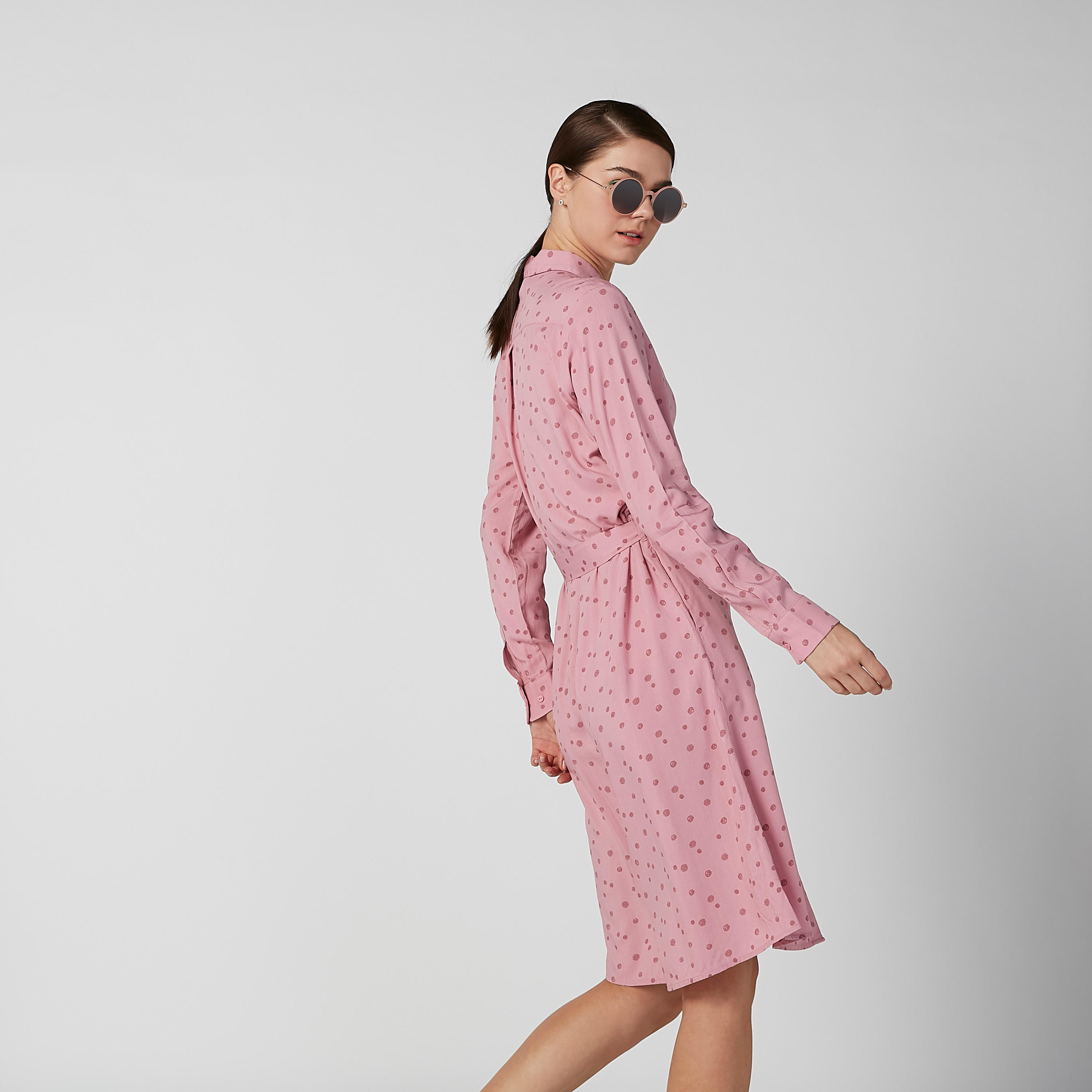 فستان قميص مستدام بأكمام طويلة وأربطة وطبعات-women-clothing-dresses-image-3
