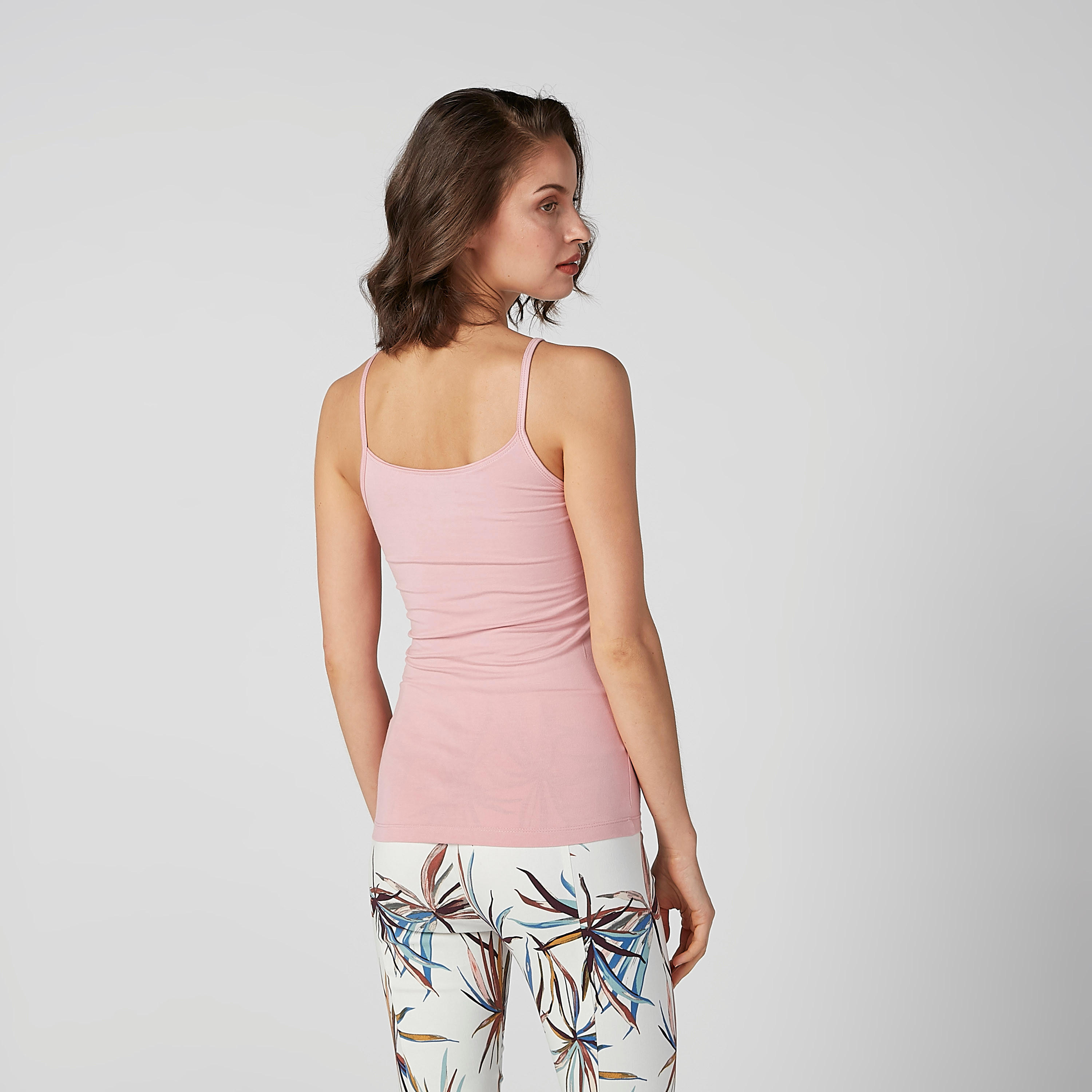 Plain Camisole with Scoop Neck and Spaghetti Straps-women-clothing-tshirts-image-3
