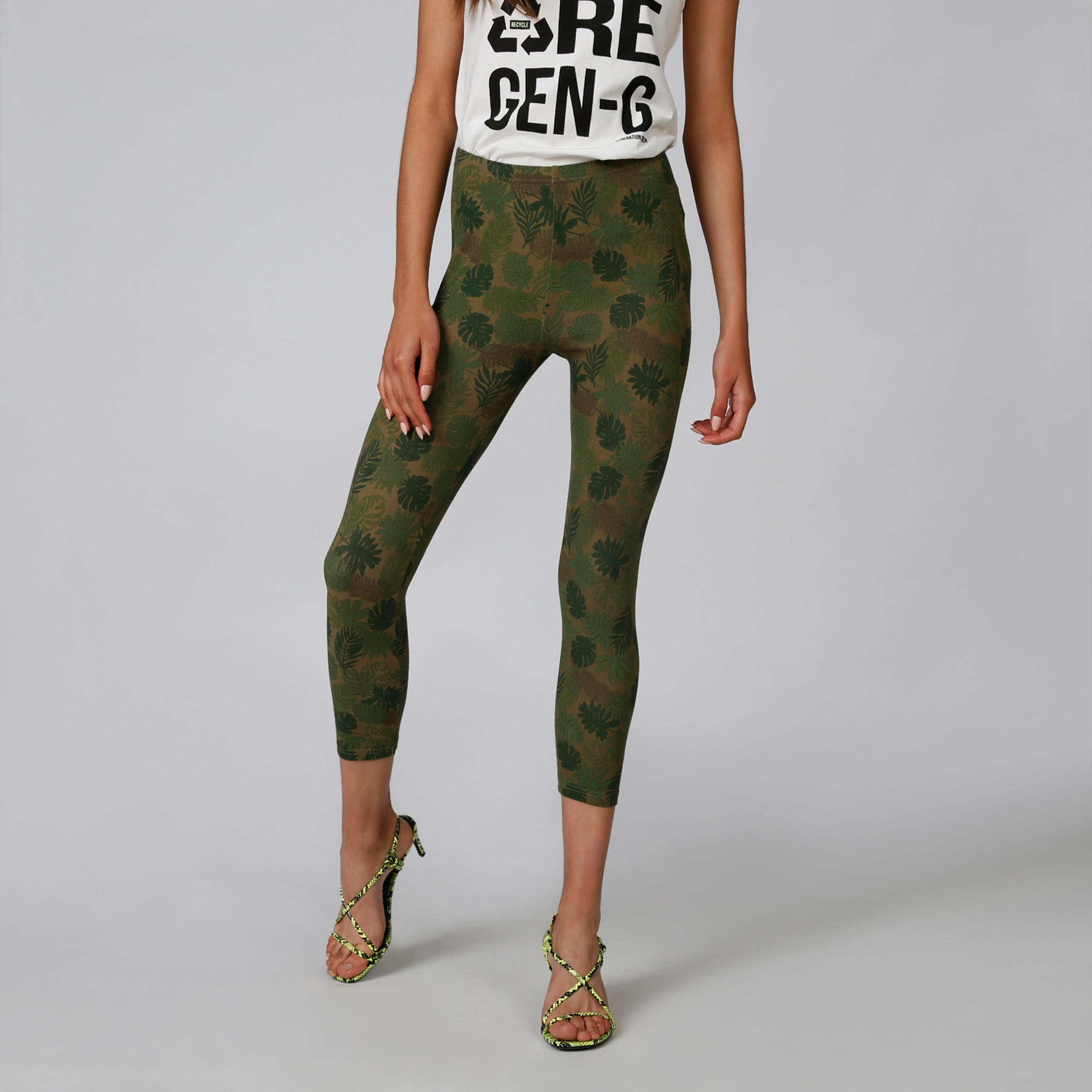 بنطلون ليقنز بخصر مطّاطي وطبعات-women-clothing-bottoms-leggings-image-1