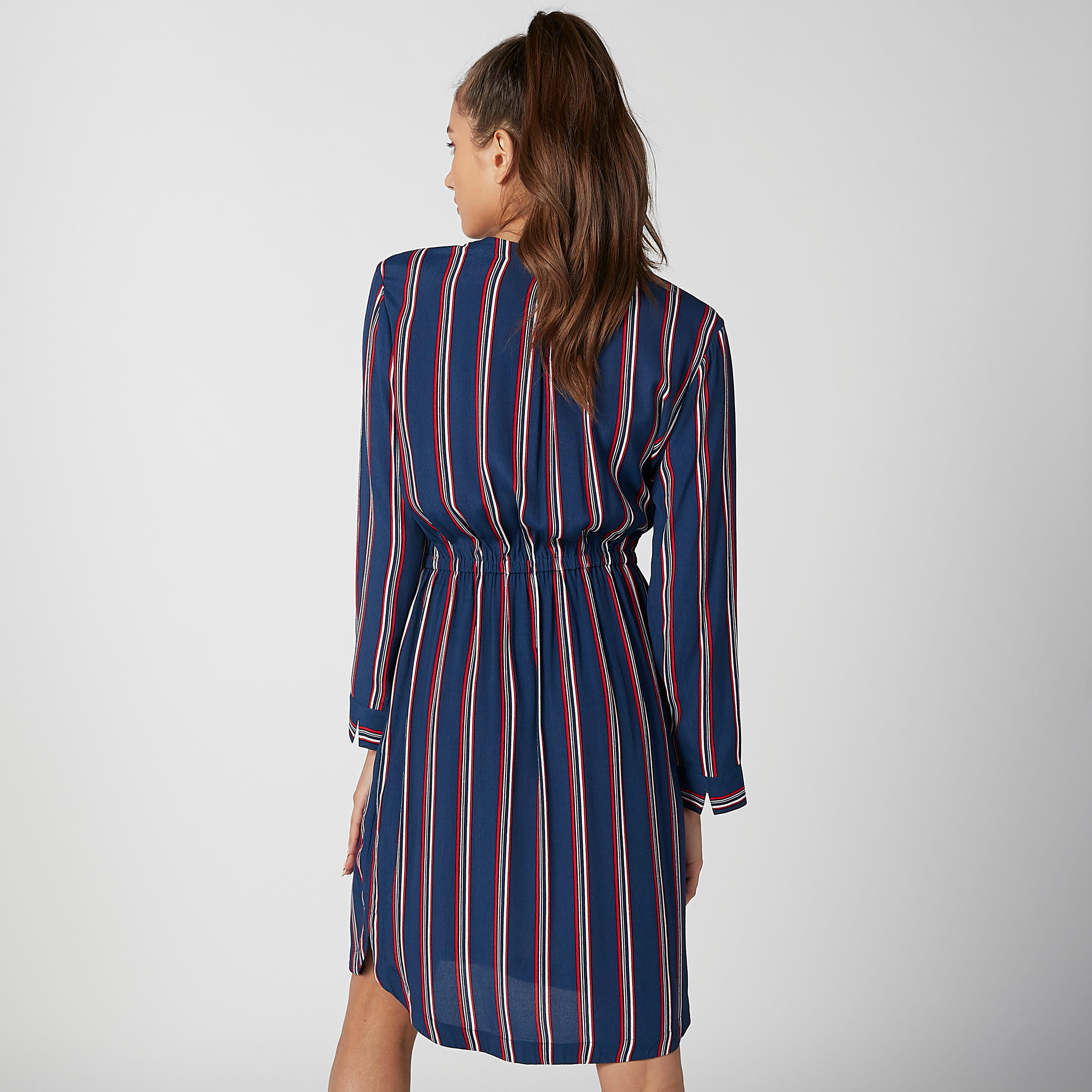 تونيك مقلّم بياقة مستديرة وأكمام طويلة-women-clothing-shirtsandblouses-blouses-image-3