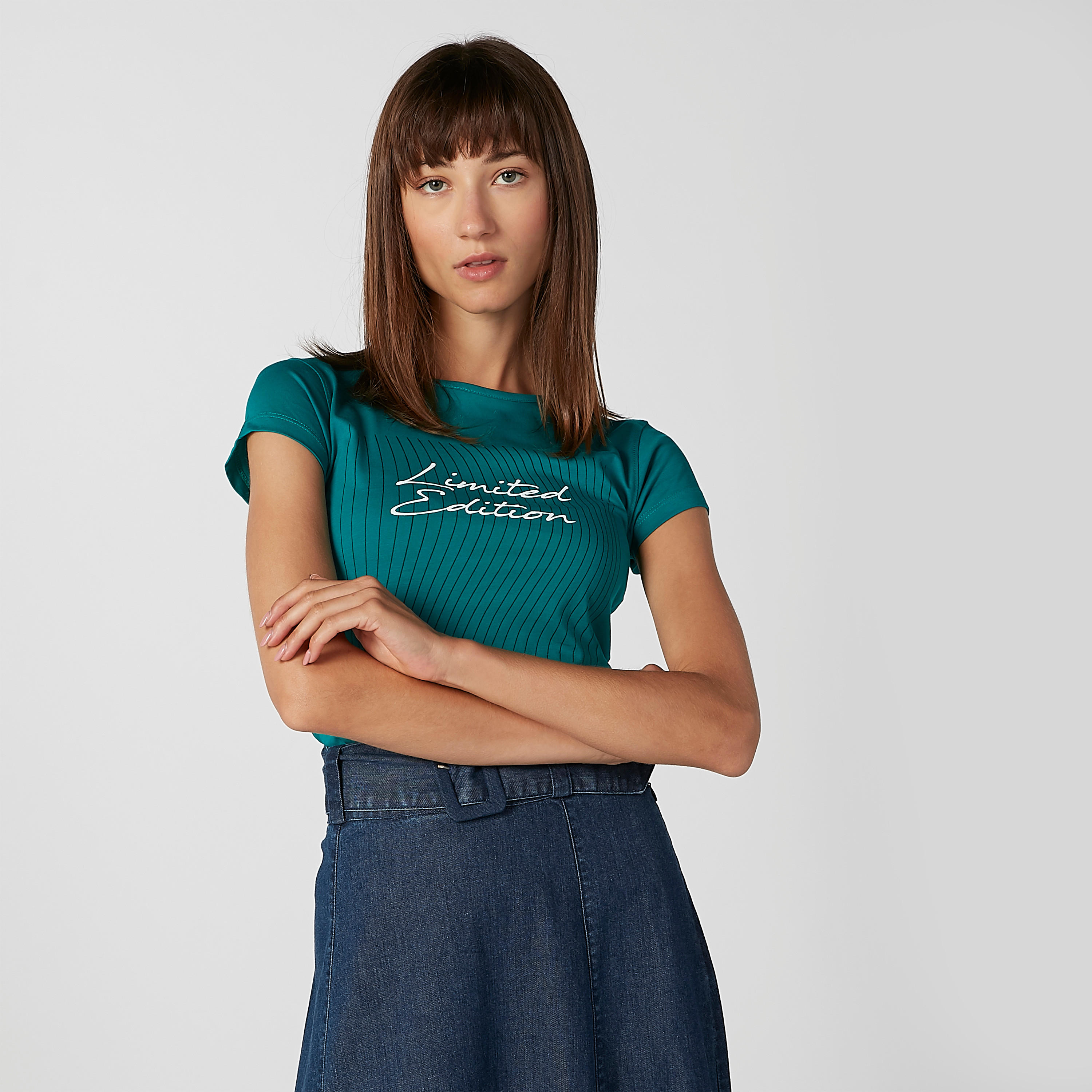 Sustainable Slim Fit Printed T-shirt with Cap Sleeves-women-clothing-tshirts-image-4