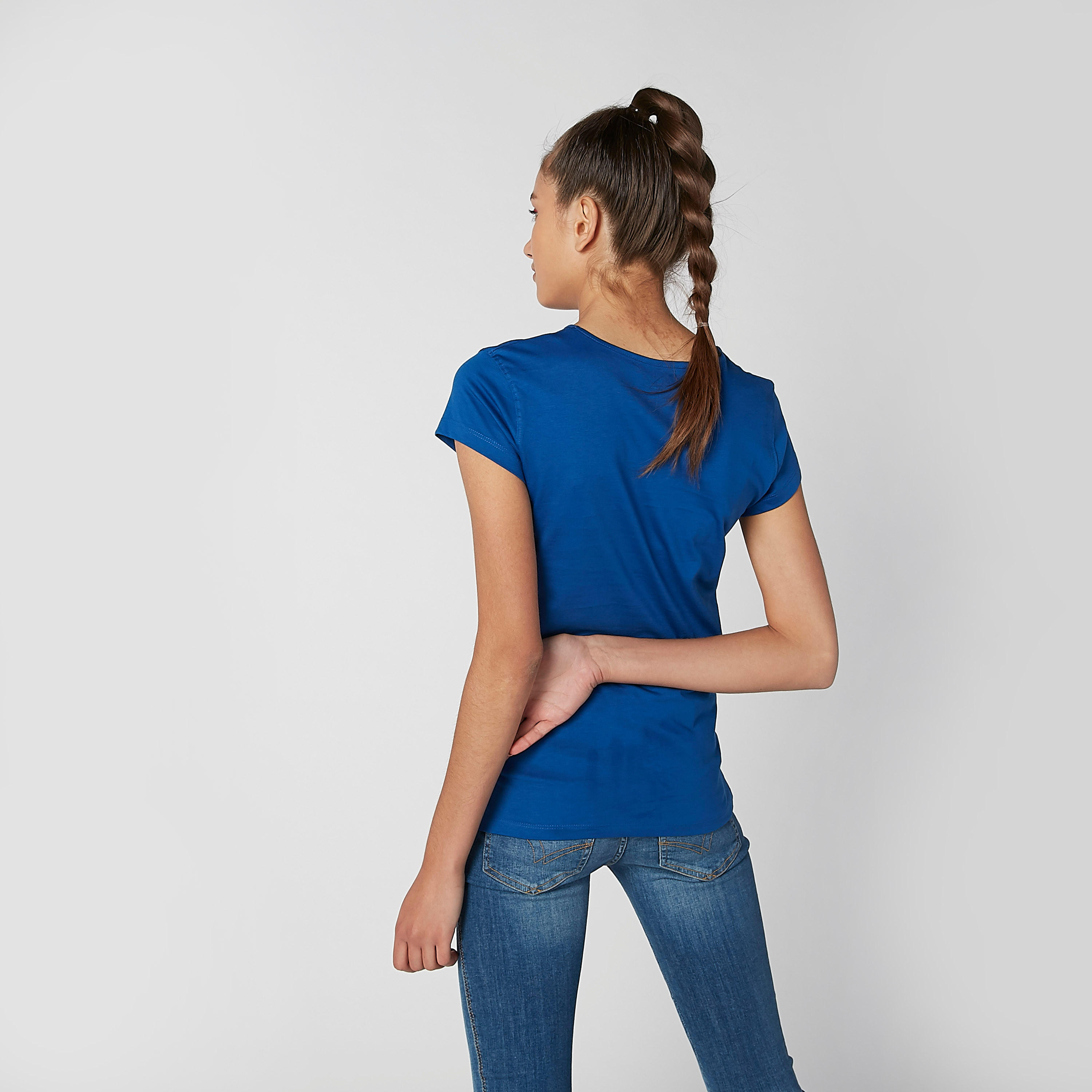 تيشيرت مستدام سليم بأكمام قصيرة وطبعات -women-clothing-tshirts-image-3