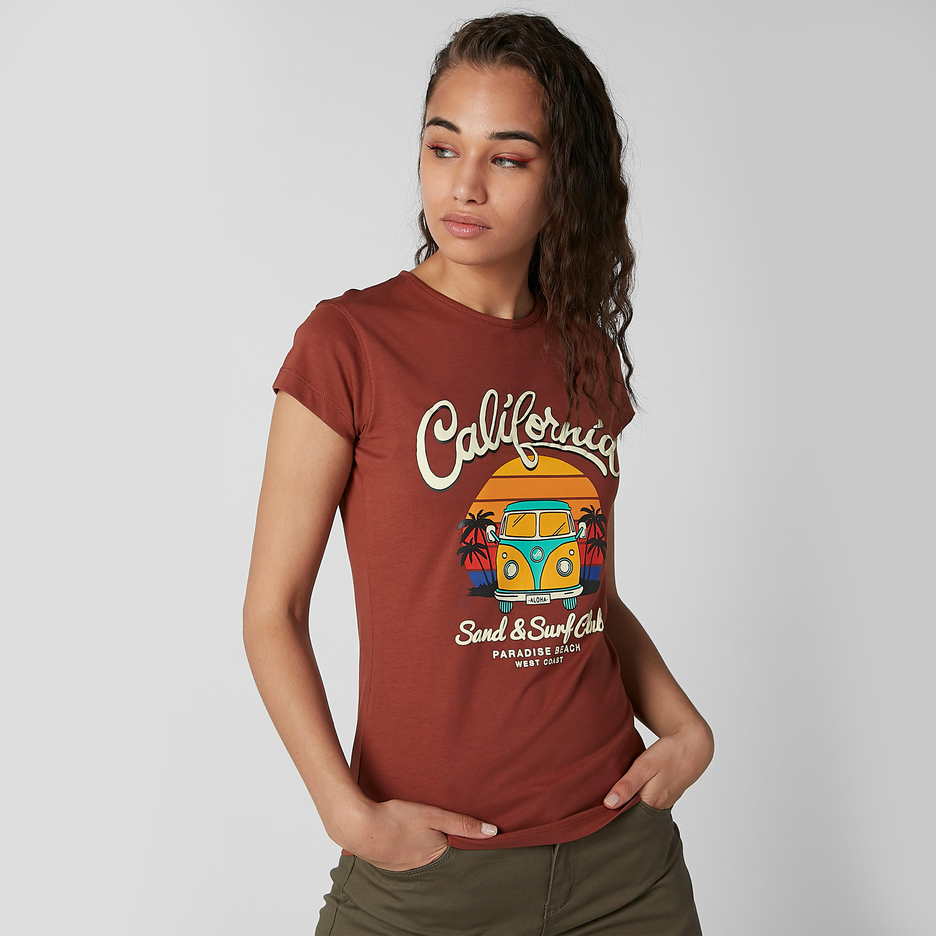 Sustainable Slim Fit Printed T-shirt with Cap Sleeves-women-clothing-tshirts-image-1
