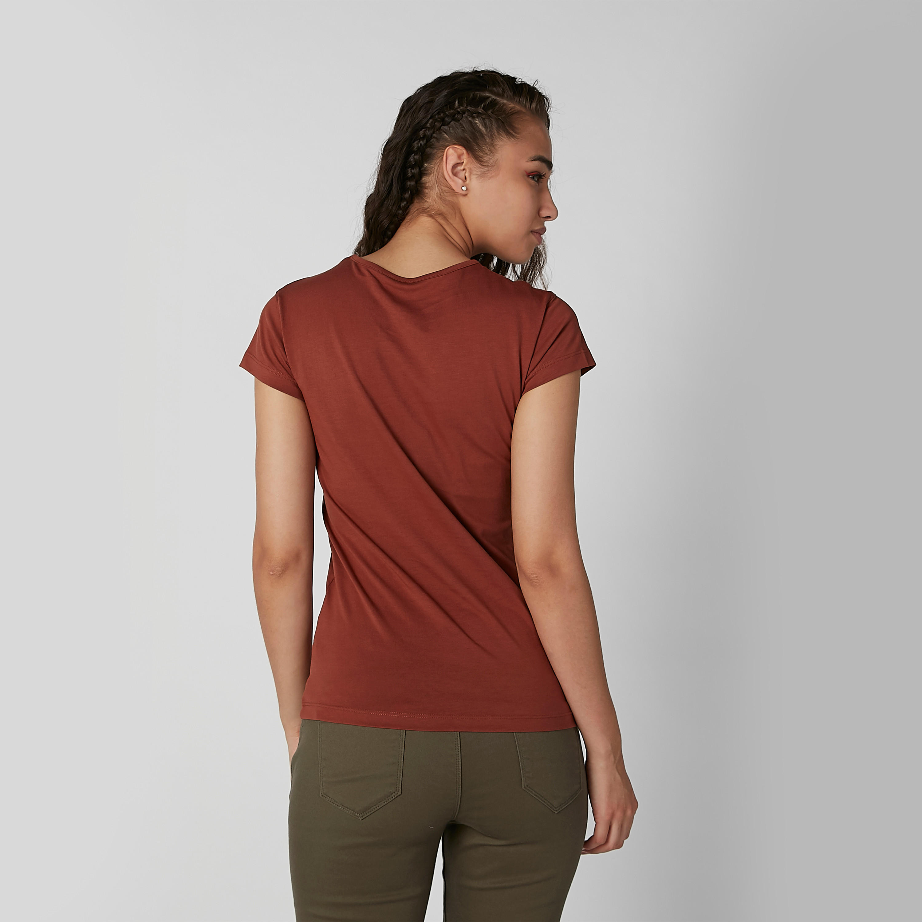 Sustainable Slim Fit Printed T-shirt with Cap Sleeves-women-clothing-tshirts-image-4