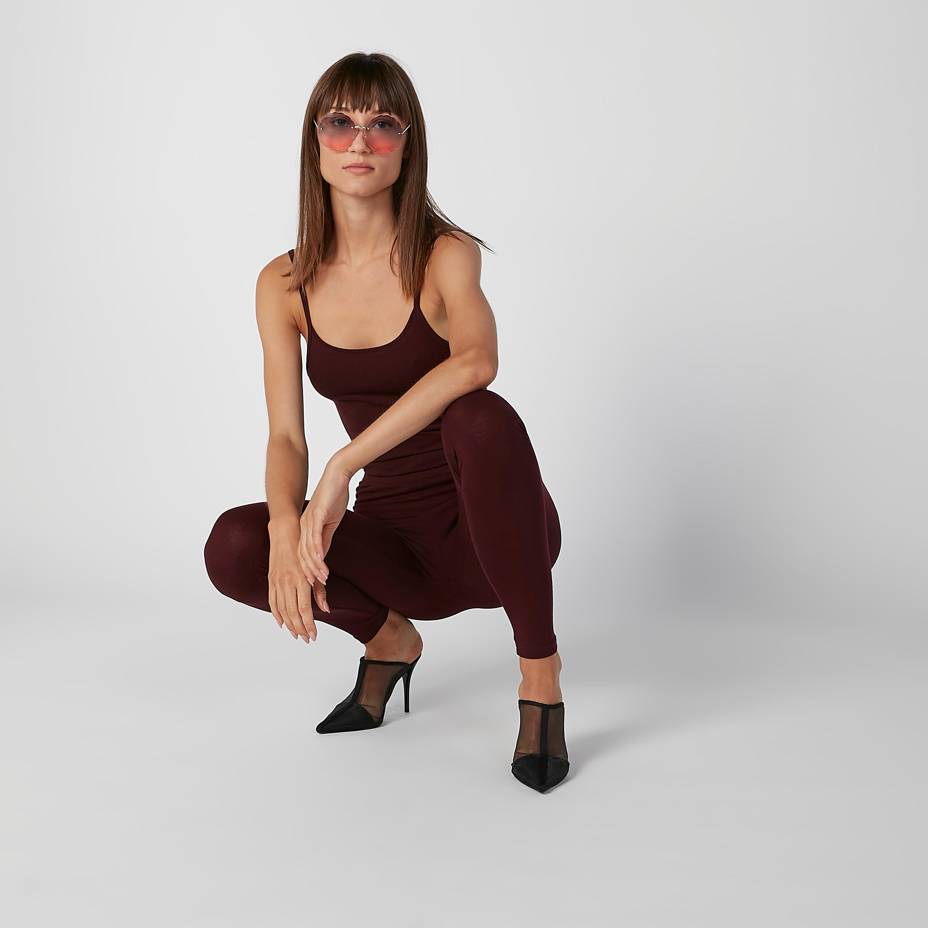 Plain Camisole with Scoop Neck and Spaghetti Straps-women-clothing-tshirts-image-4