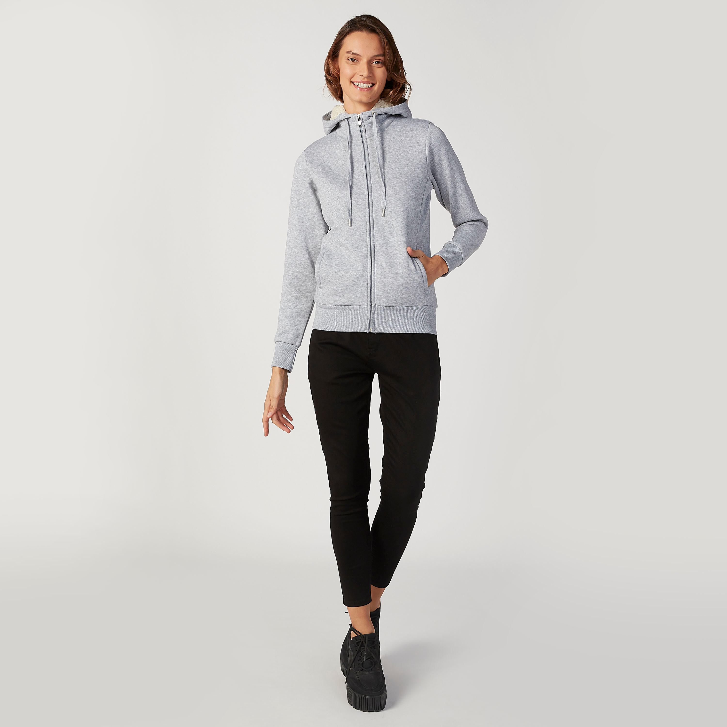 جاكيت سادة بقبعة وأكمام طويلة-women-winterwear-coatsandjackets-jackets-image-14