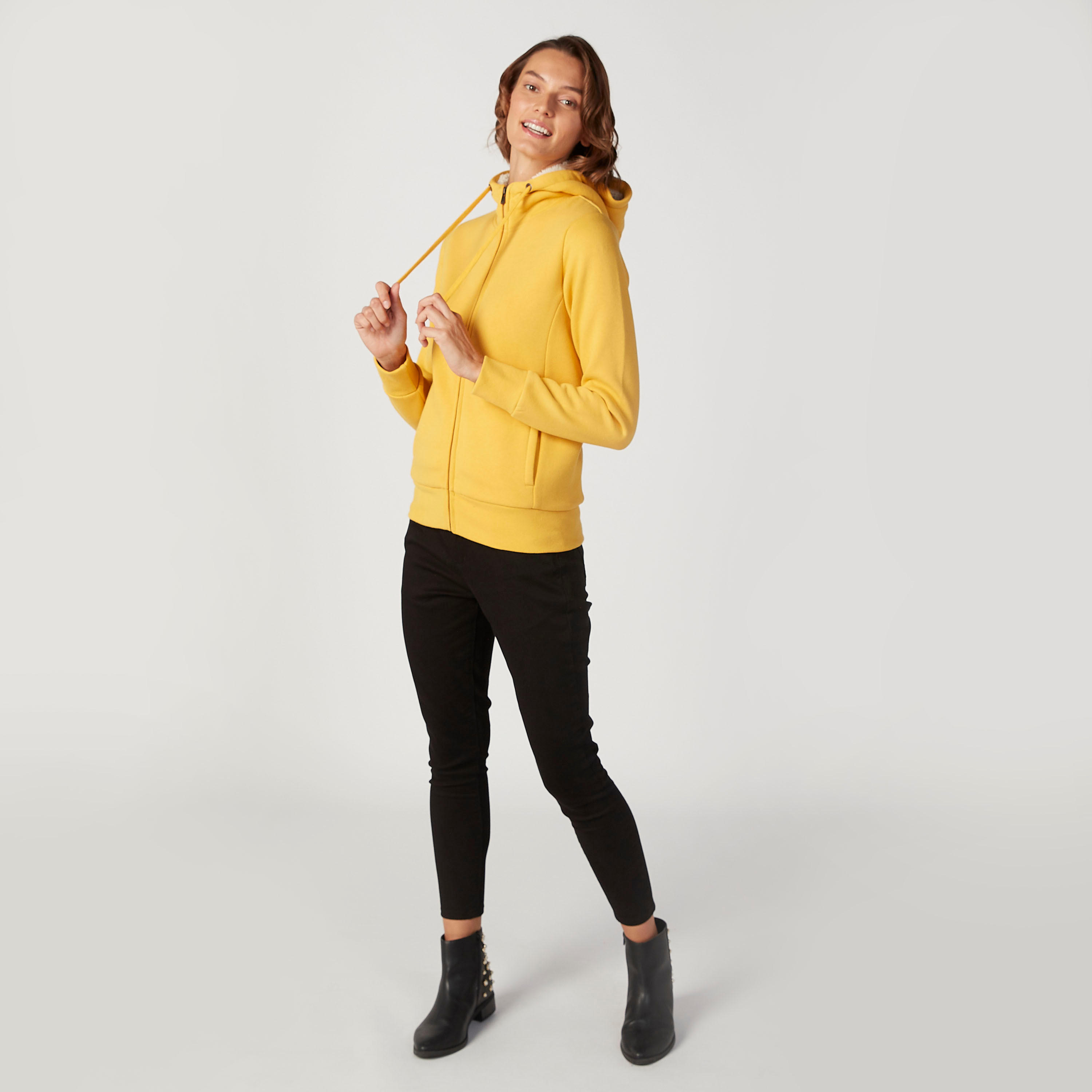 جاكيت سادة بقبعة وأكمام طويلة-women-winterwear-coatsandjackets-jackets-image-6