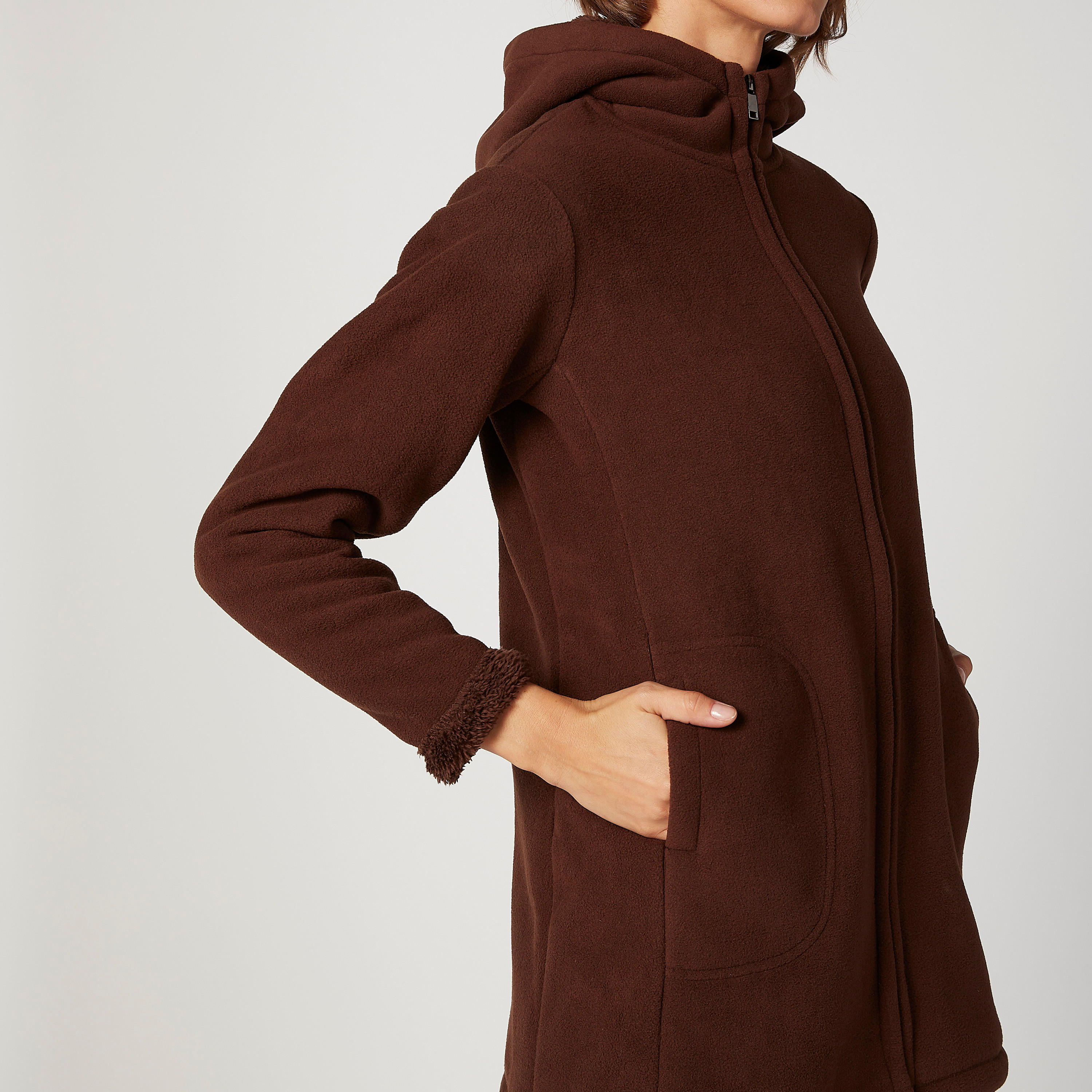 هودي بارز الملمس بجيوب كنغر-women-winterwear-hoodiesandsweatshirts-hoodies-image-3