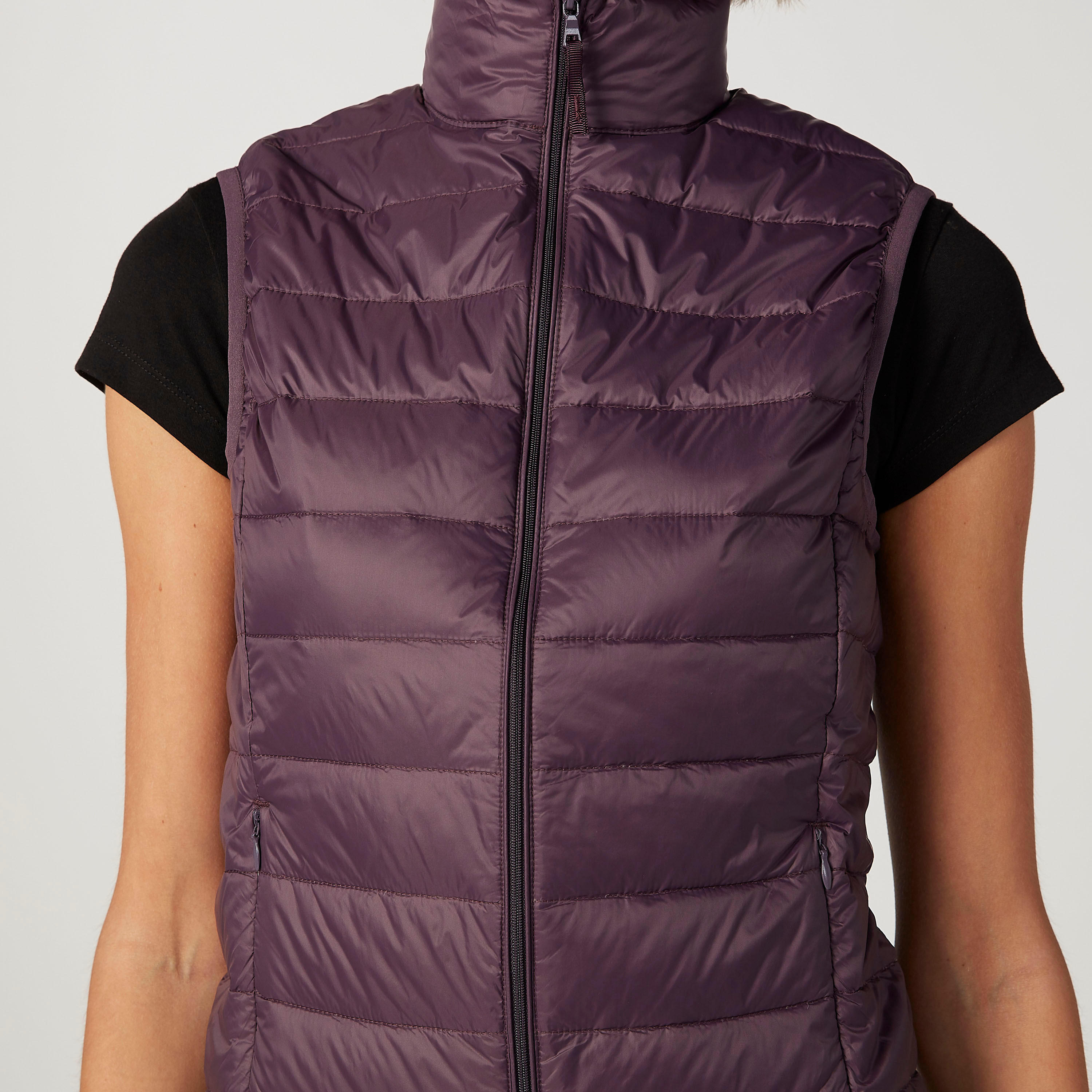 Plain Gilet Jacket with High Neck-women-winterwear-coatsandjackets-jackets-image-3