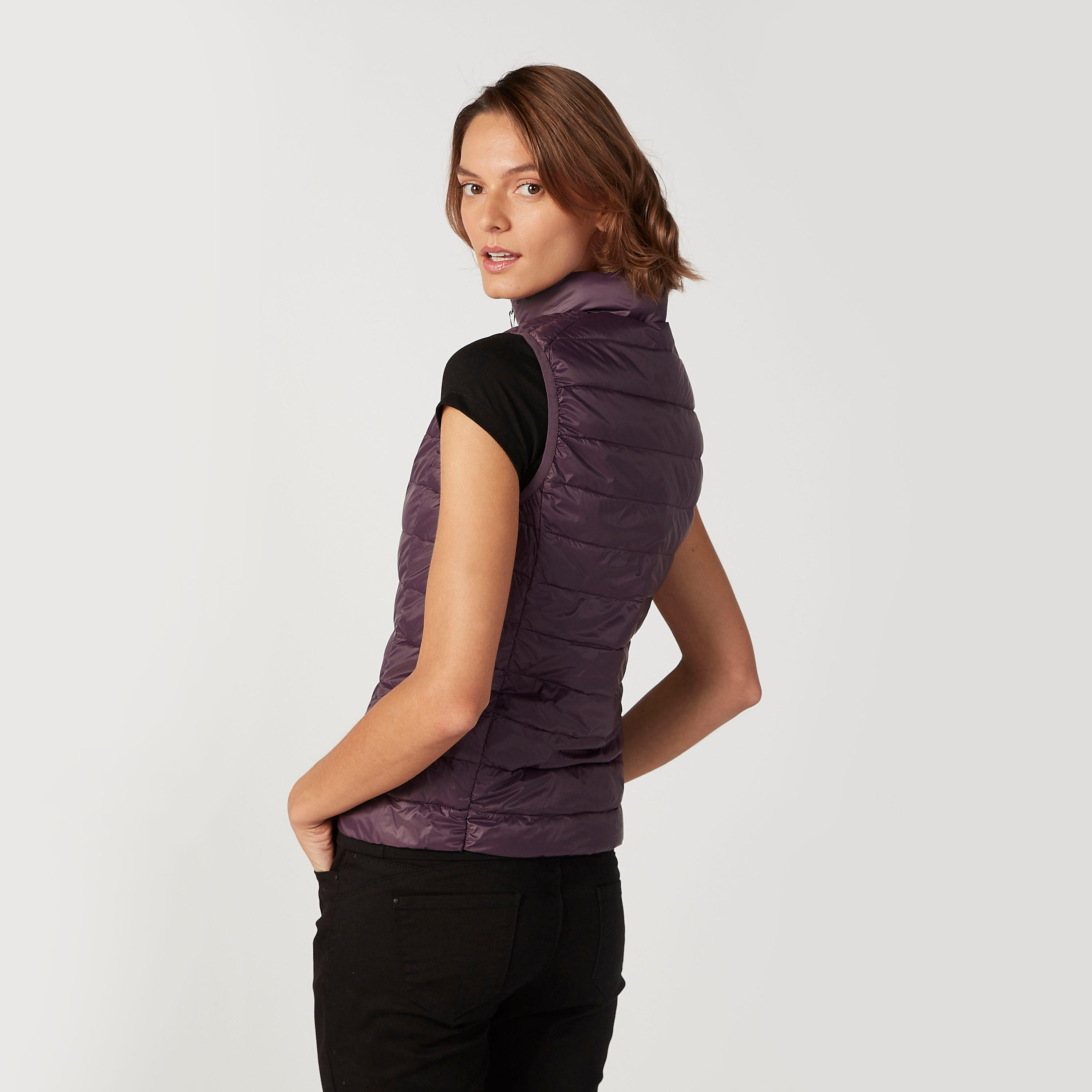 Plain Gilet Jacket with High Neck-women-winterwear-coatsandjackets-jackets-image-4