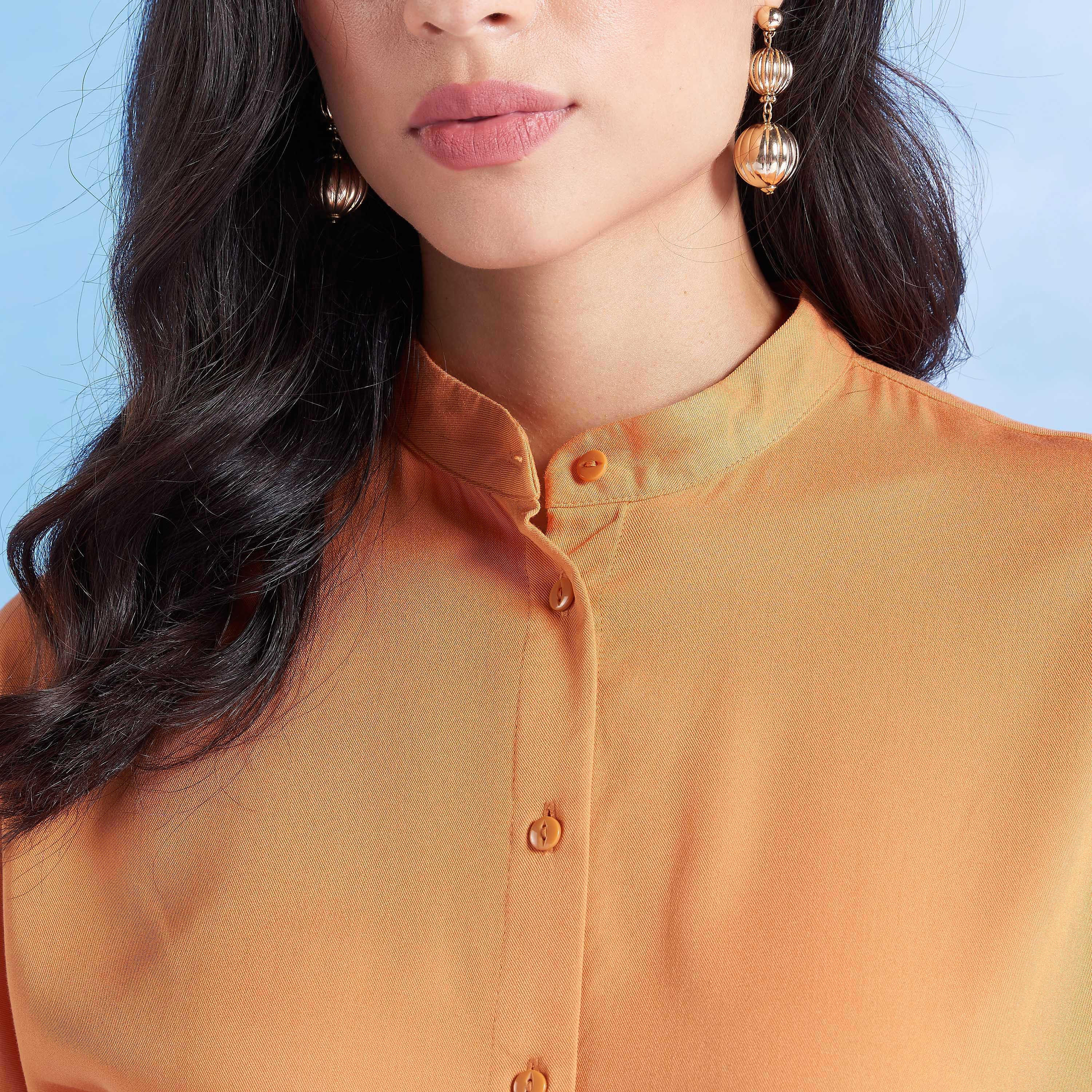قميص نوم مستدام سادة بأكمام قصيرة وأربطة -women-clothing-dresses-image-9