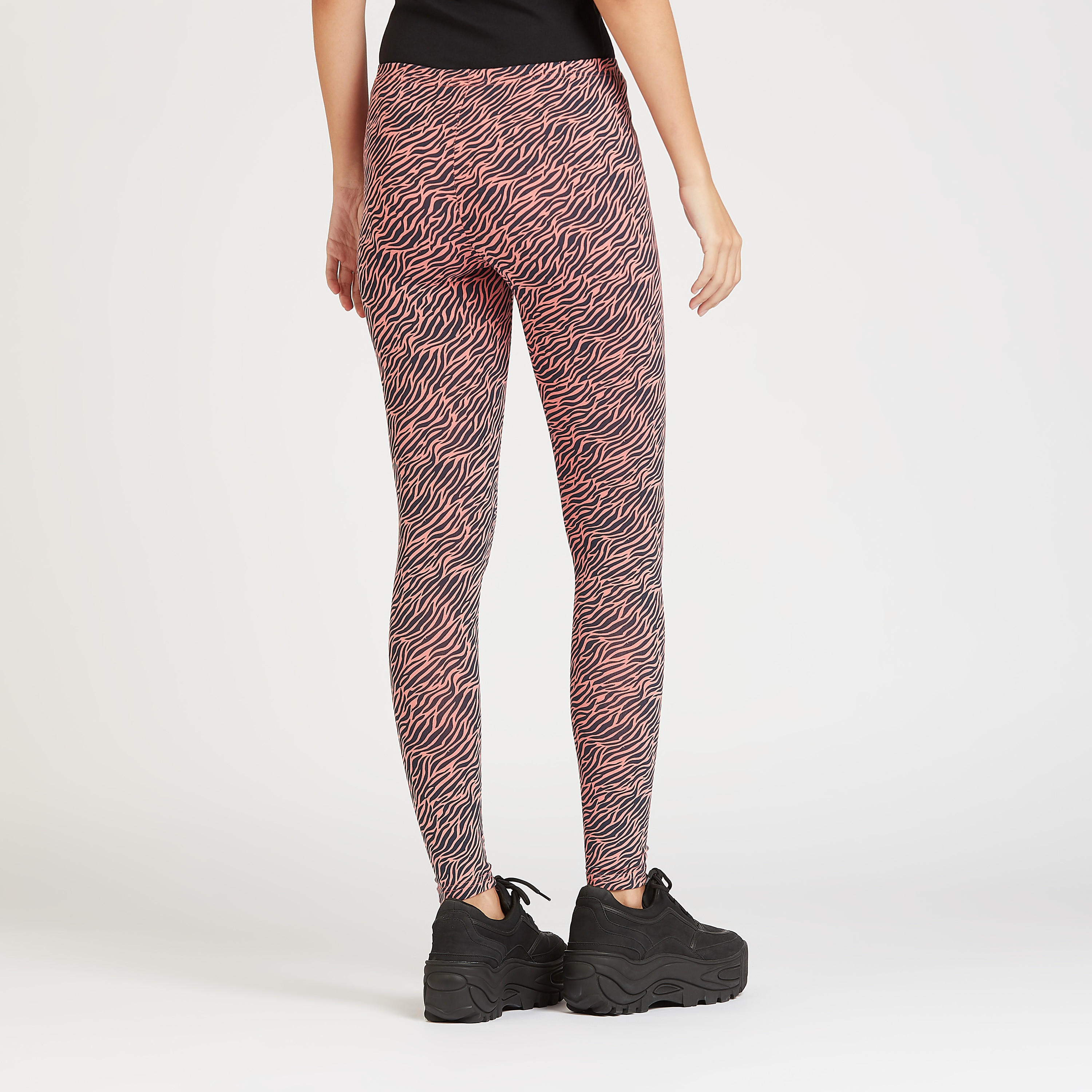 Printed Leggings with Elasticised Waistband-women-clothing-bottoms-leggings-image-4