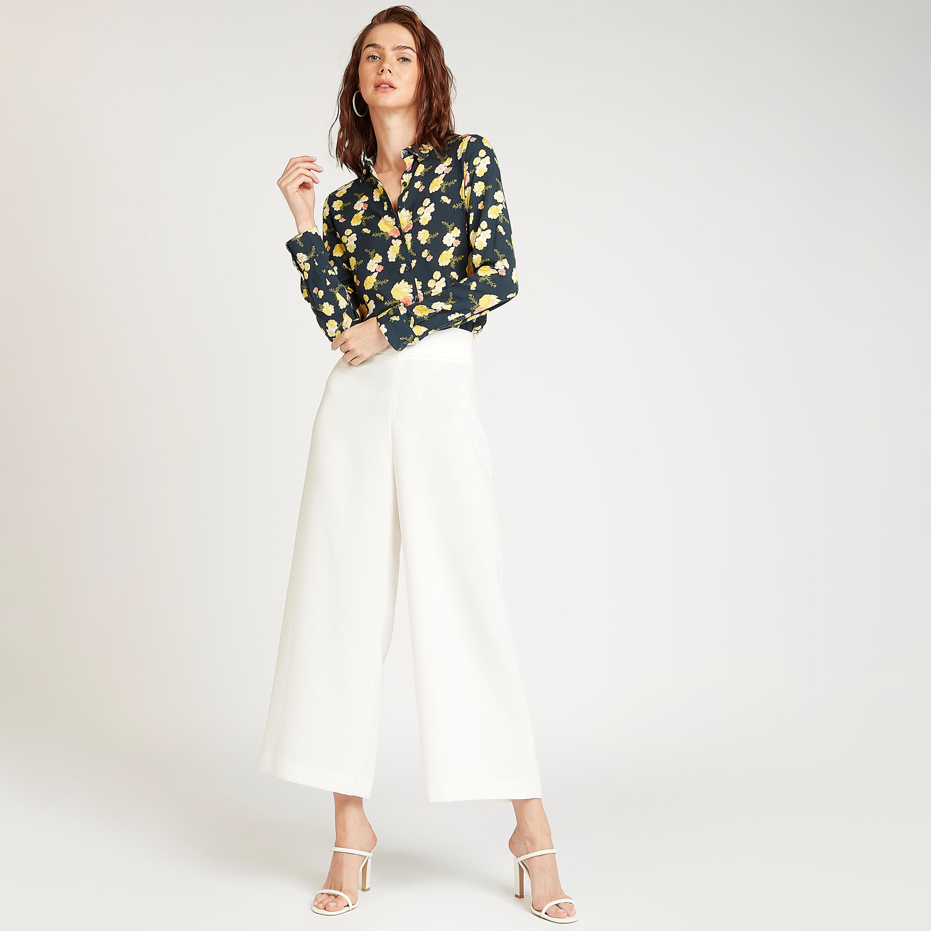 قميص مستدام بياقة عادية وأكمام طويلة وطبعات-women-clothing-shirtsandblouses-shirts-image-4