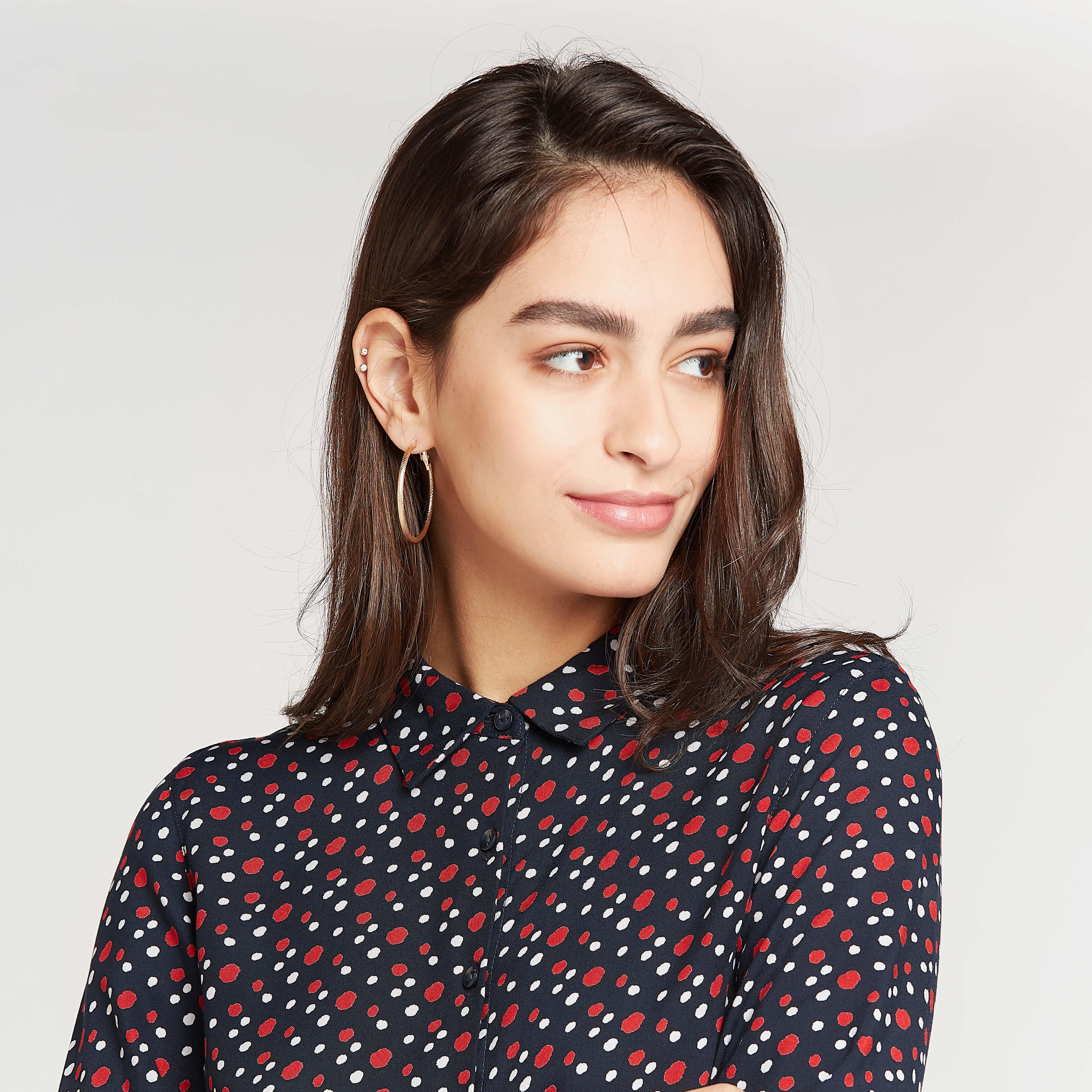 قميص بياقة عاديّة وأكمام طويلة وطبعات-women-clothing-shirtsandblouses-shirts-image-3