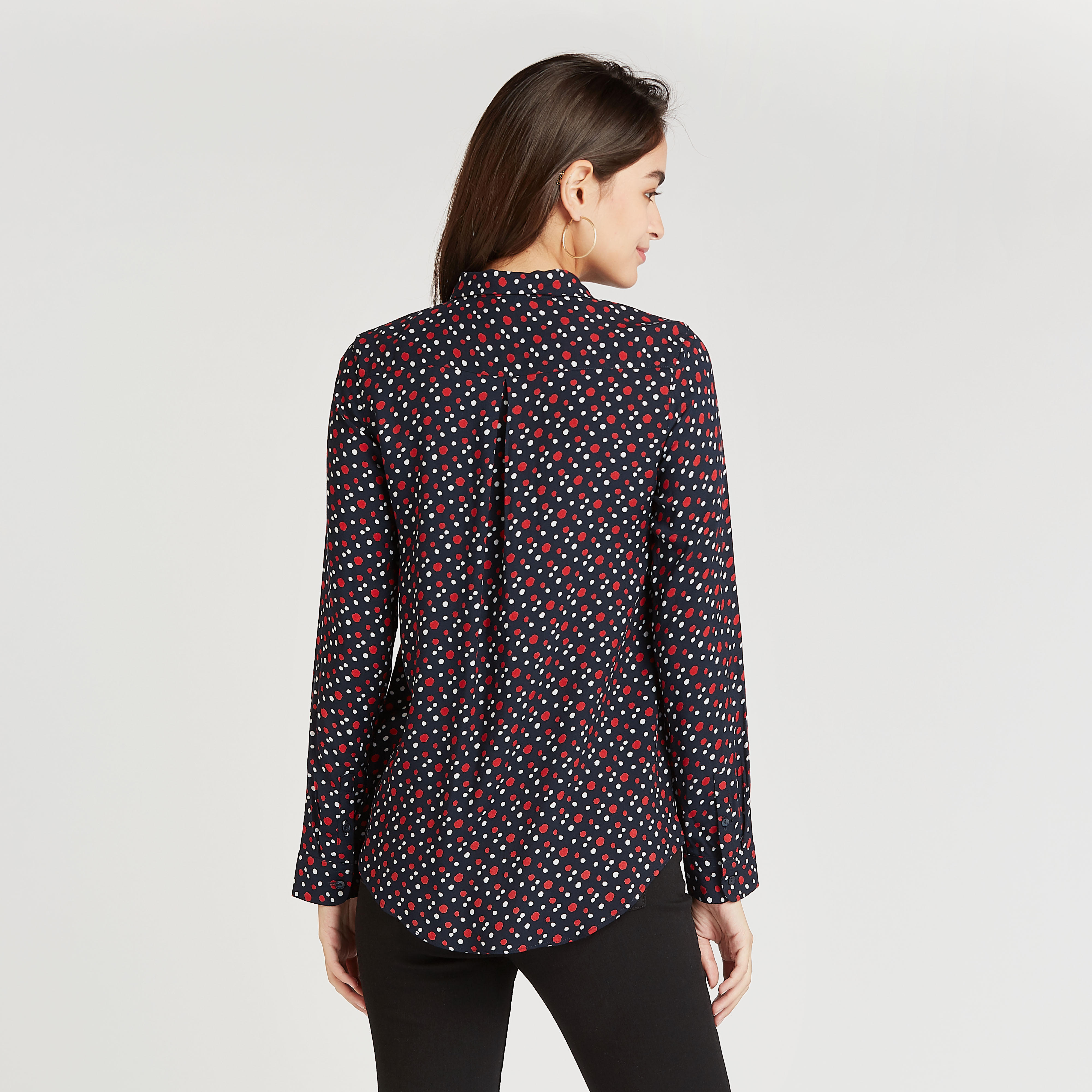 قميص بياقة عاديّة وأكمام طويلة وطبعات-women-clothing-shirtsandblouses-shirts-image-4