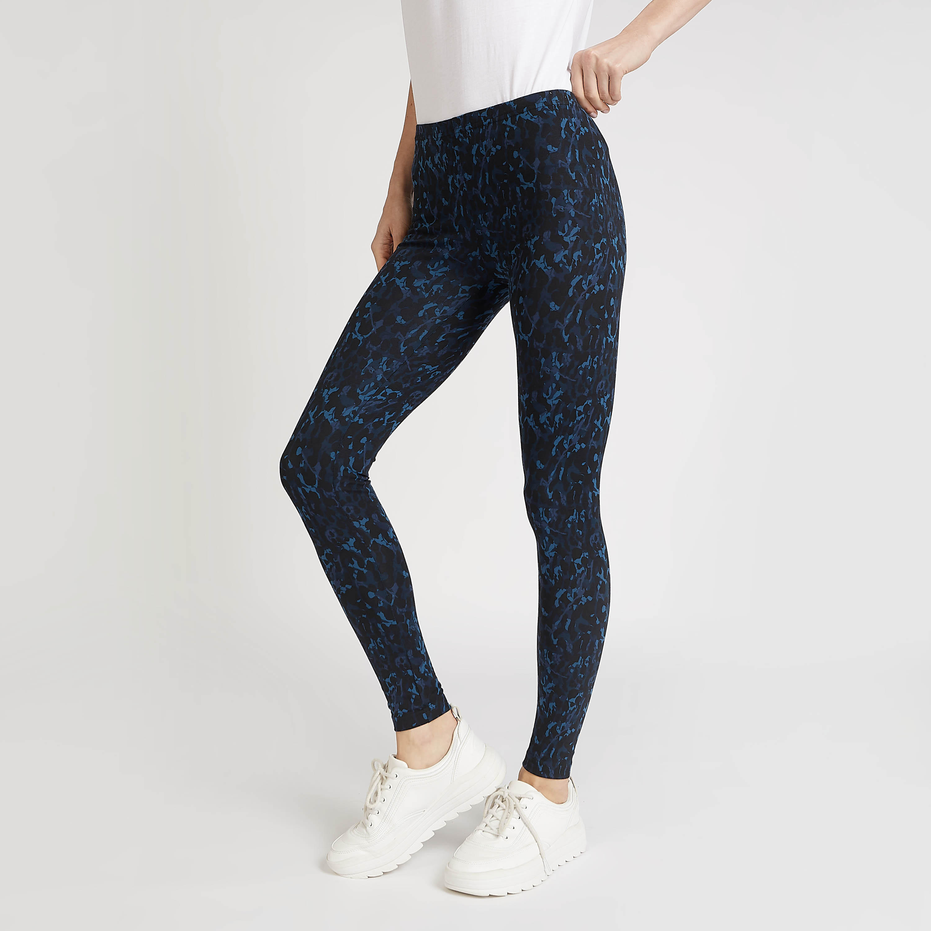 Sustainable Printed Cotton Leggings-women-clothing-bottoms-leggings-image-5