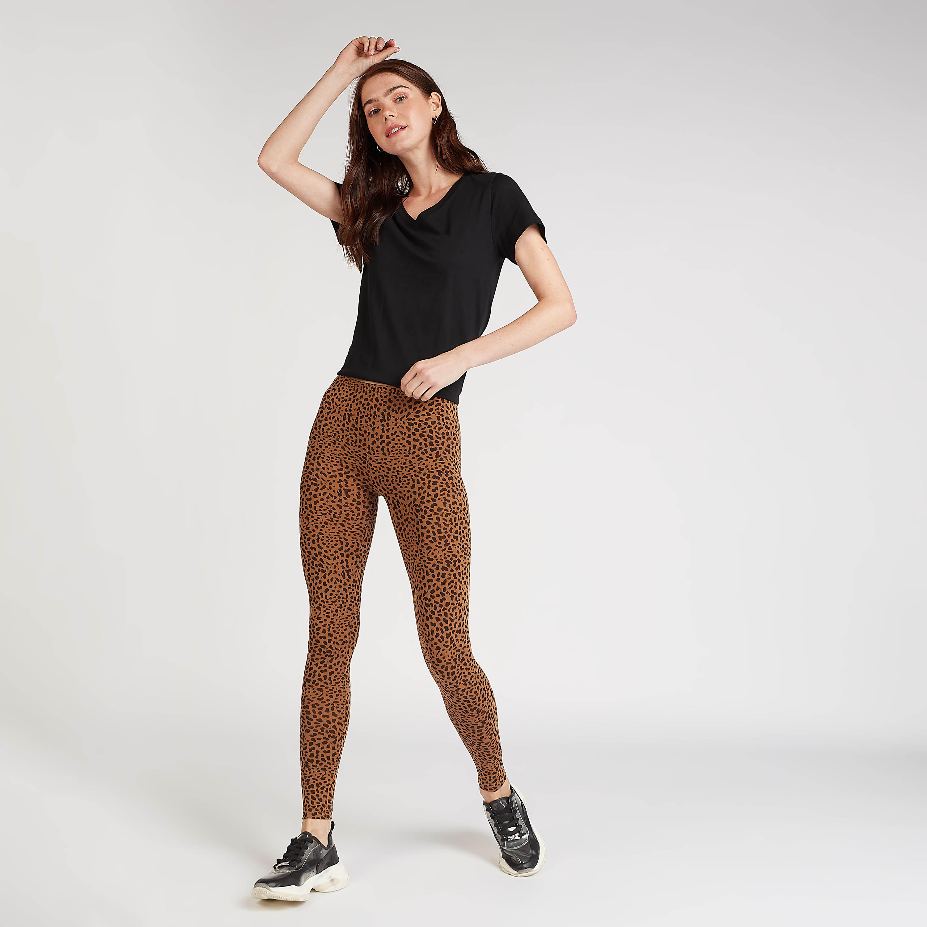 بنطلون ليقنز مستدام بخصر مطّاطي وطبعات حيوانات-women-clothing-bottoms-leggings-image-2
