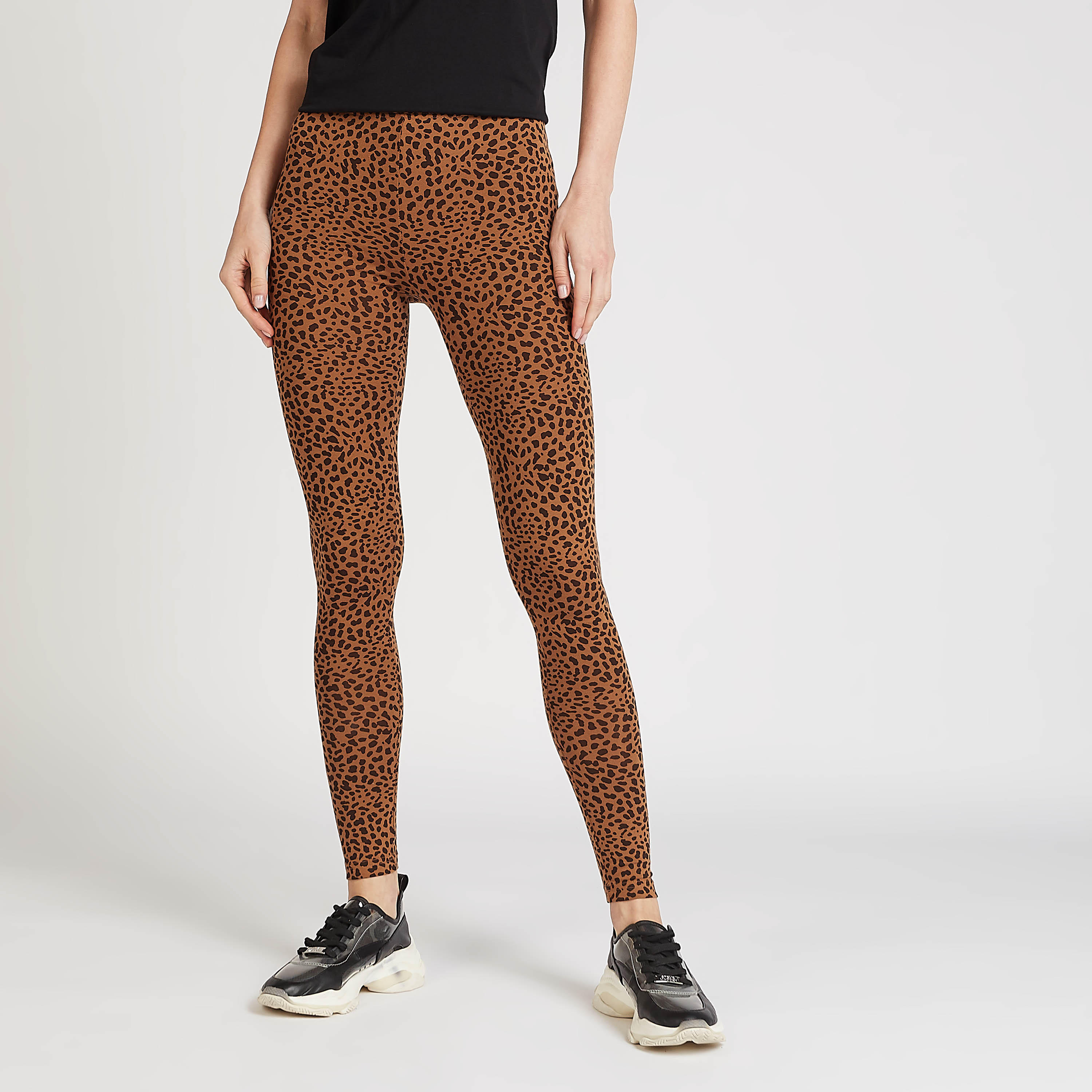 بنطلون ليقنز مستدام بخصر مطّاطي وطبعات حيوانات-women-clothing-bottoms-leggings-image-5