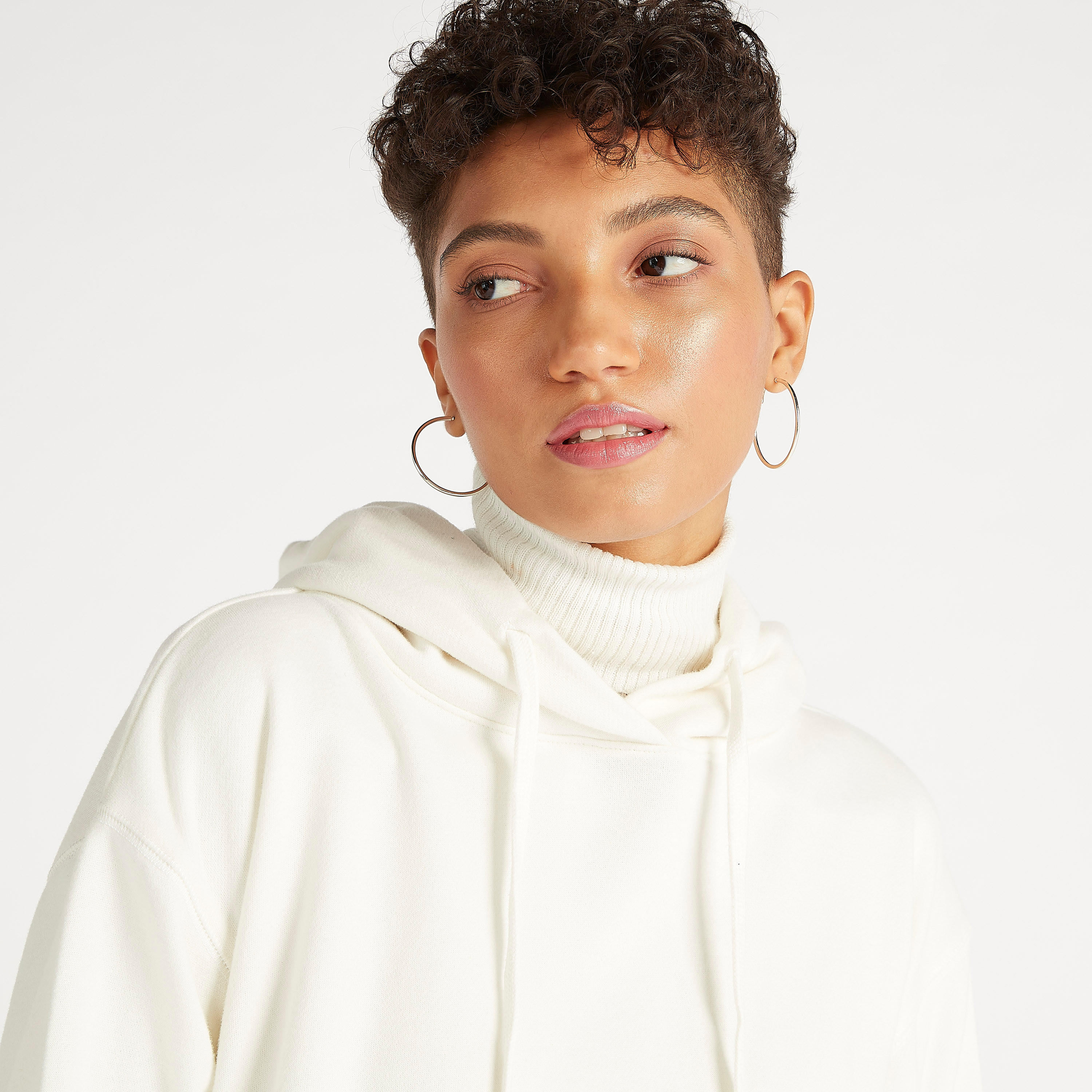 Sustainable Solid Hooded Sweatshirt with Long Sleeves-women-winterwear-hoodiesandsweatshirts-hoodies-image-5