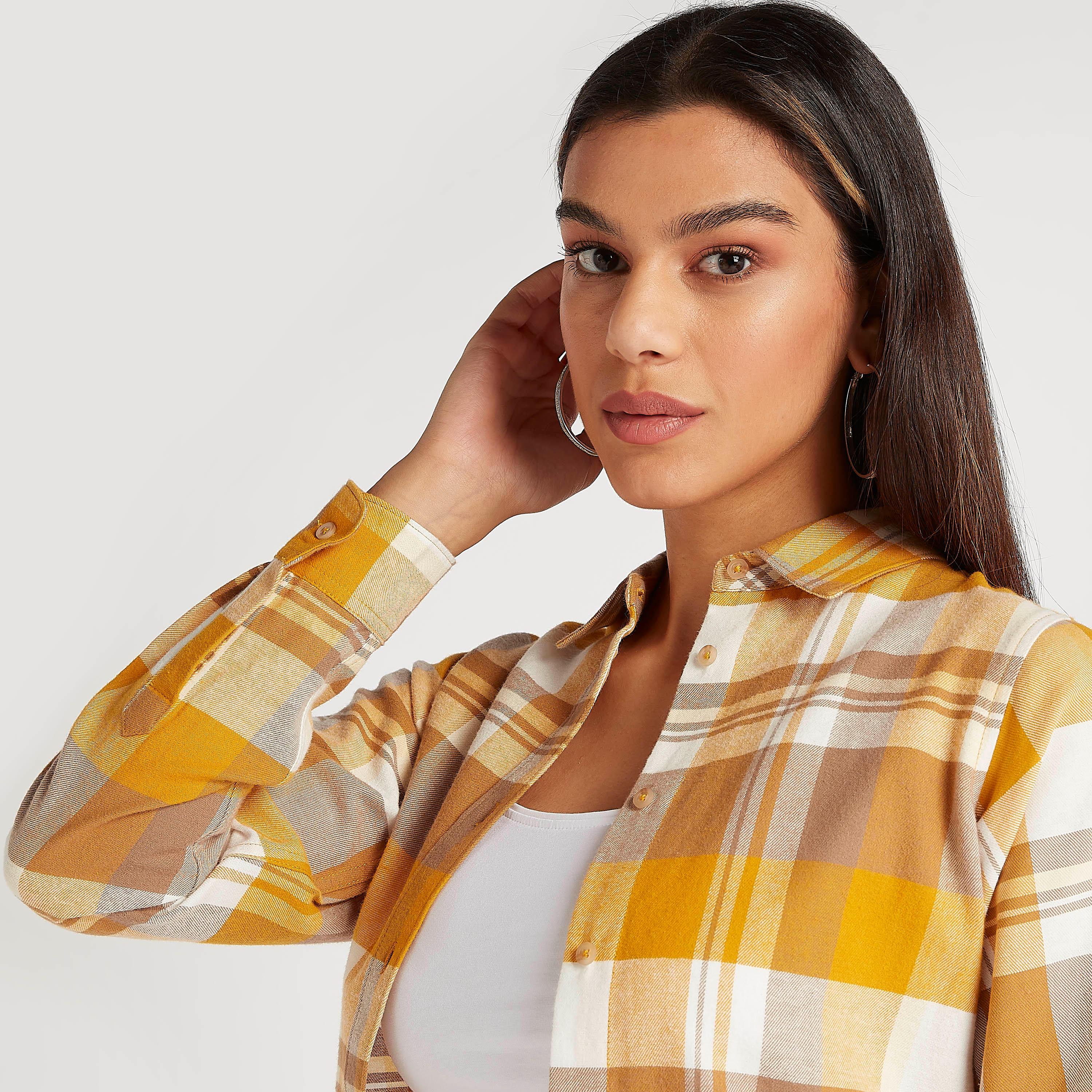 قميص كاروهات بأكمام طويلة-women-clothing-shirtsandblouses-shirts-image-3